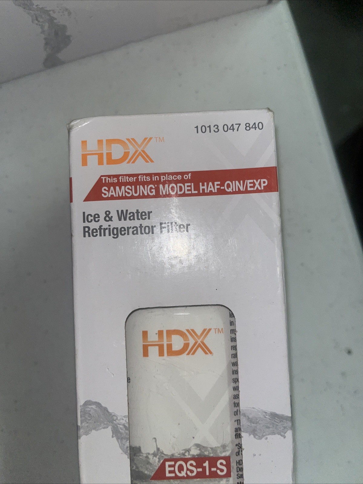 HDX EQS-1-S Standard Refrigerator Water Filters For Samsung HAF-QIN