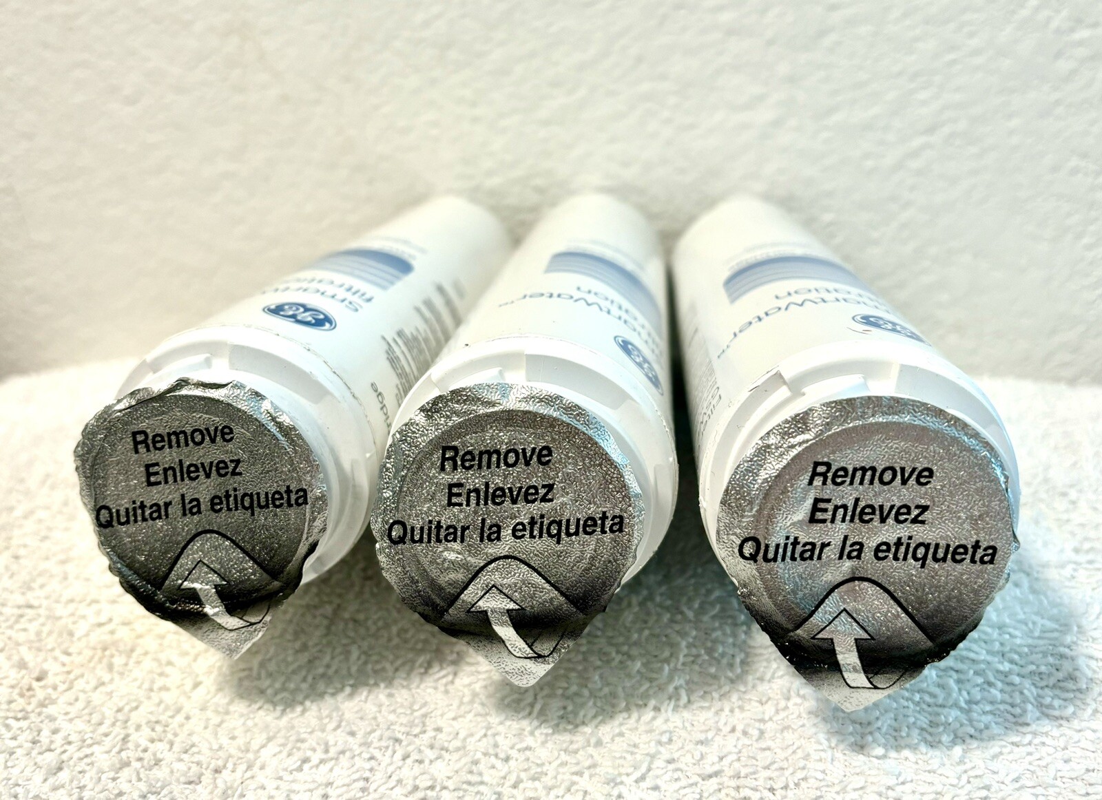 (3-Pack) GE SmartWater MSWF Refrigerator Replacement Cartridge Water Filter