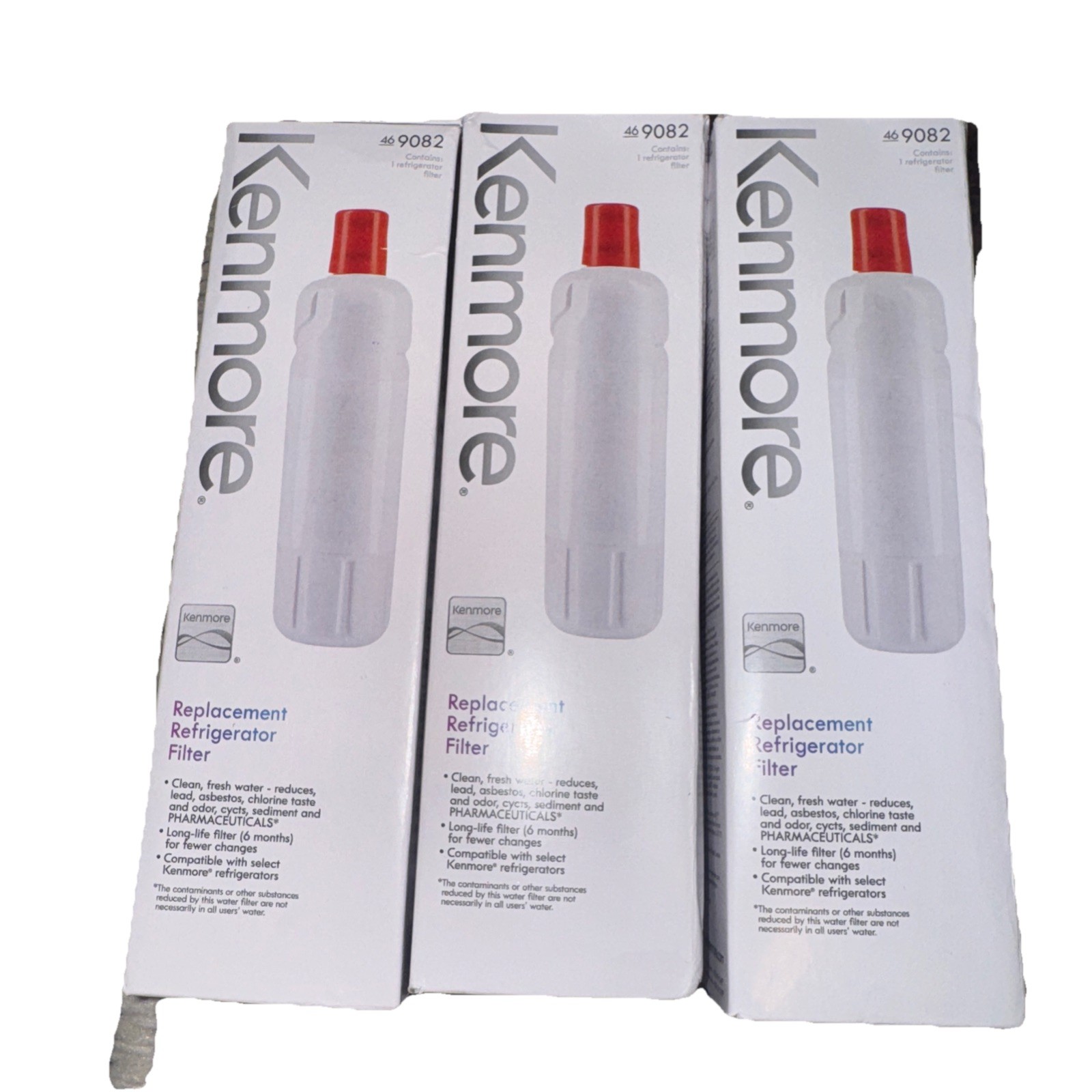 3x 9082 Replacement Refrigerator Filter for Kenmore 46-9082 46-9903