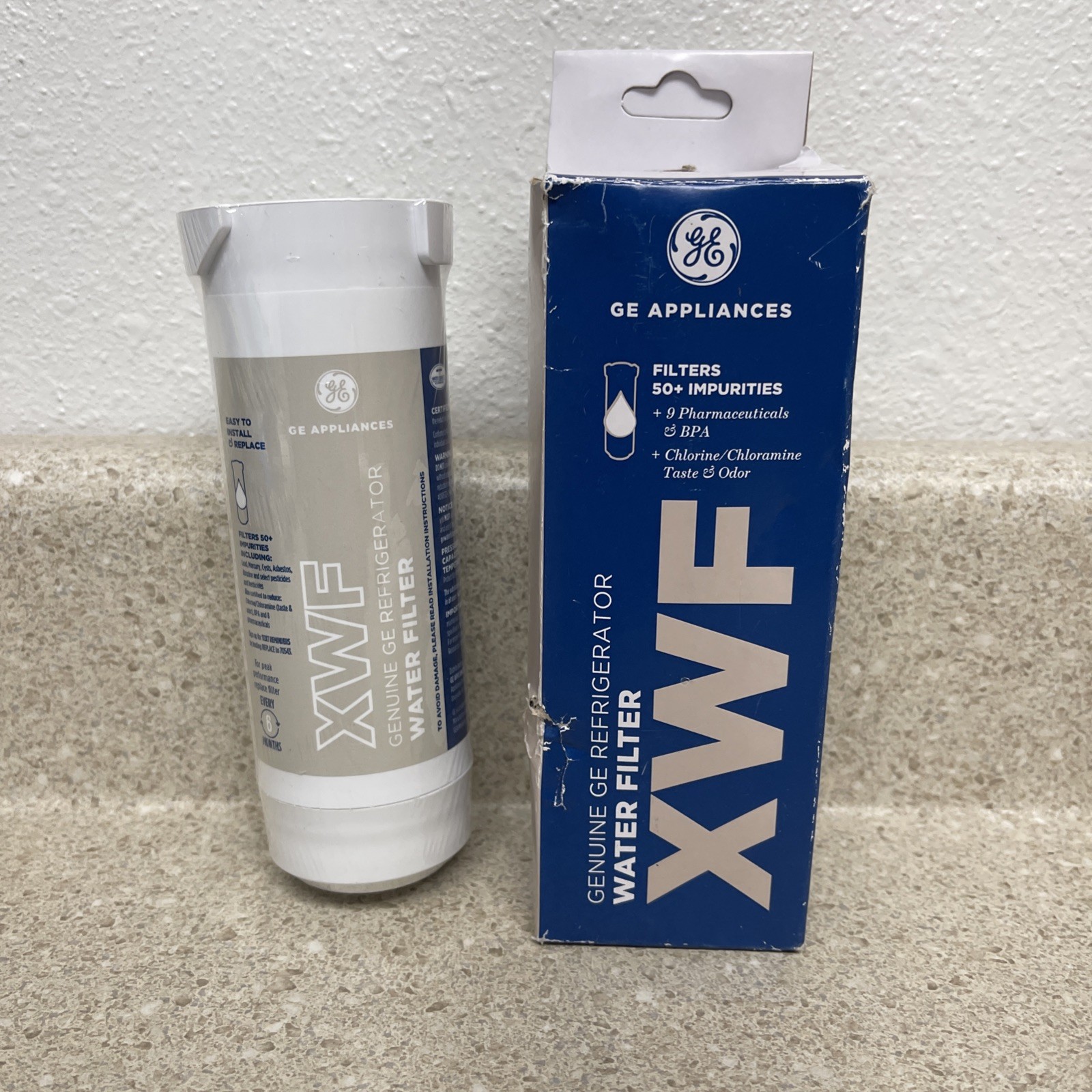 Genuine GE XWF Water Filter Purification Refrigerator Cartridge 170 Gal *NEW