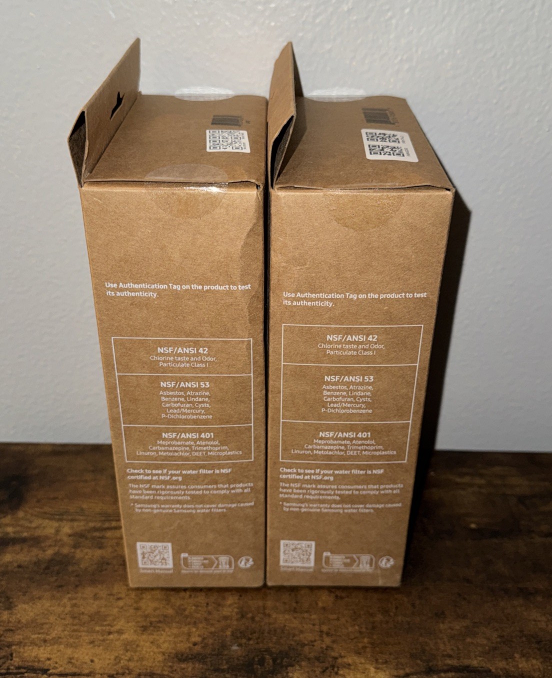 Samsung HAF-QIN/EXP Refrigerator – 4 Total – Water Filter Pack Genuine OEM