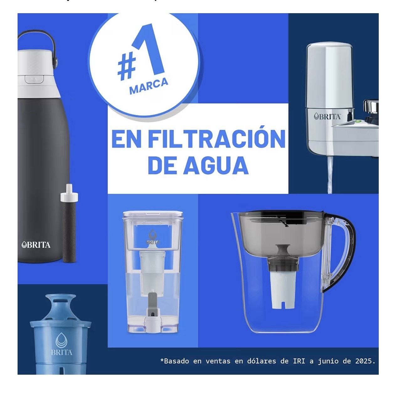 BRITA Elite 27-Cup Water Filter Dispenser, Carbon Filtration, Black/Clear