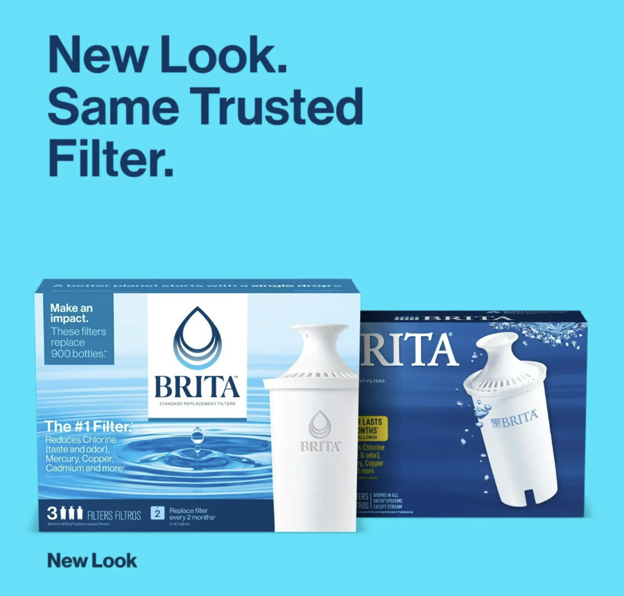 Brita 6-PK STANDARD REPLACEMENT FILTER | PITCHERS & DISPENSERS Water Filtration