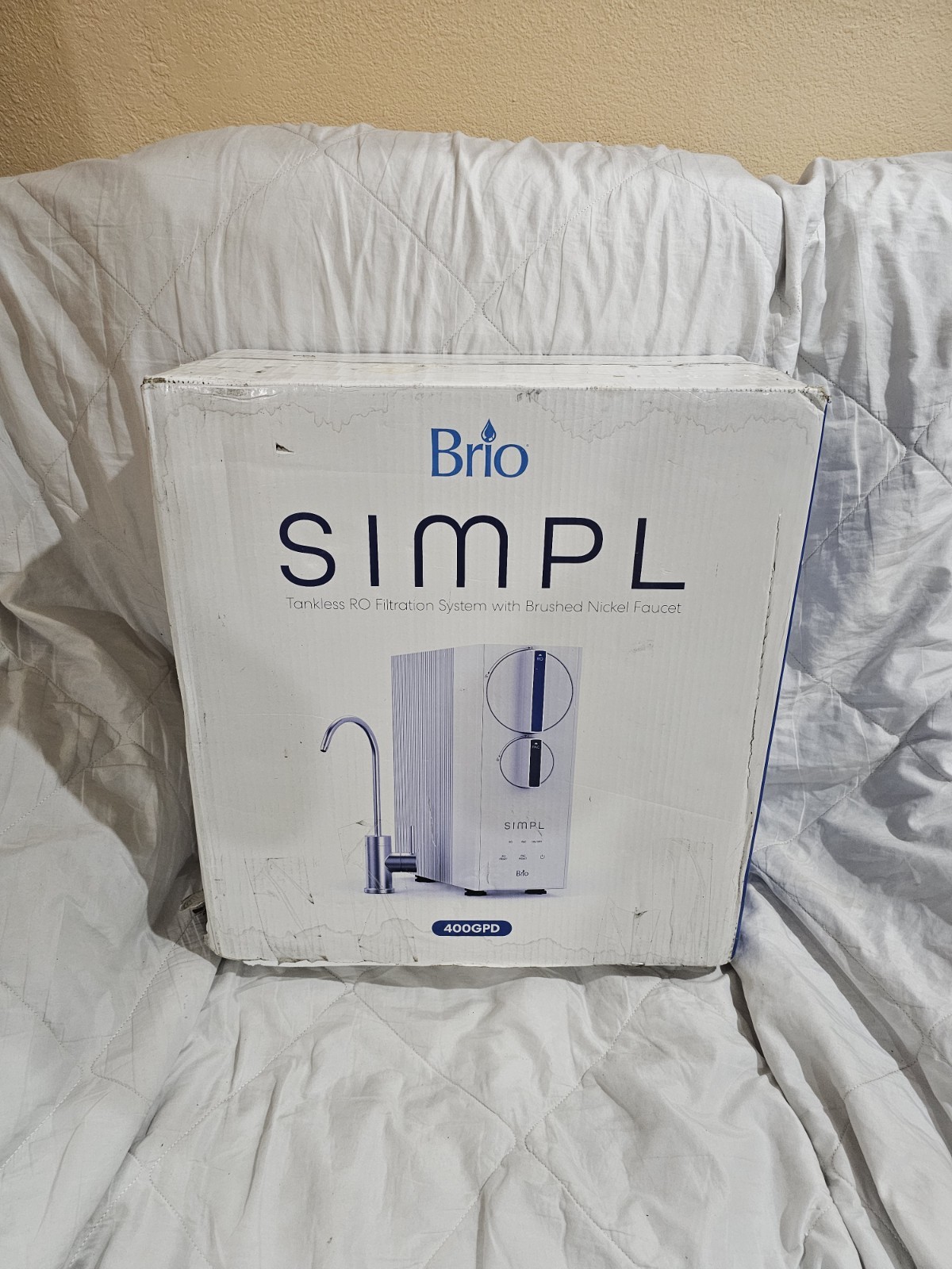 *NEW Brio SIMPL Tankless Reverse Osmosis (RO) Undersink Filtration System 400GPD