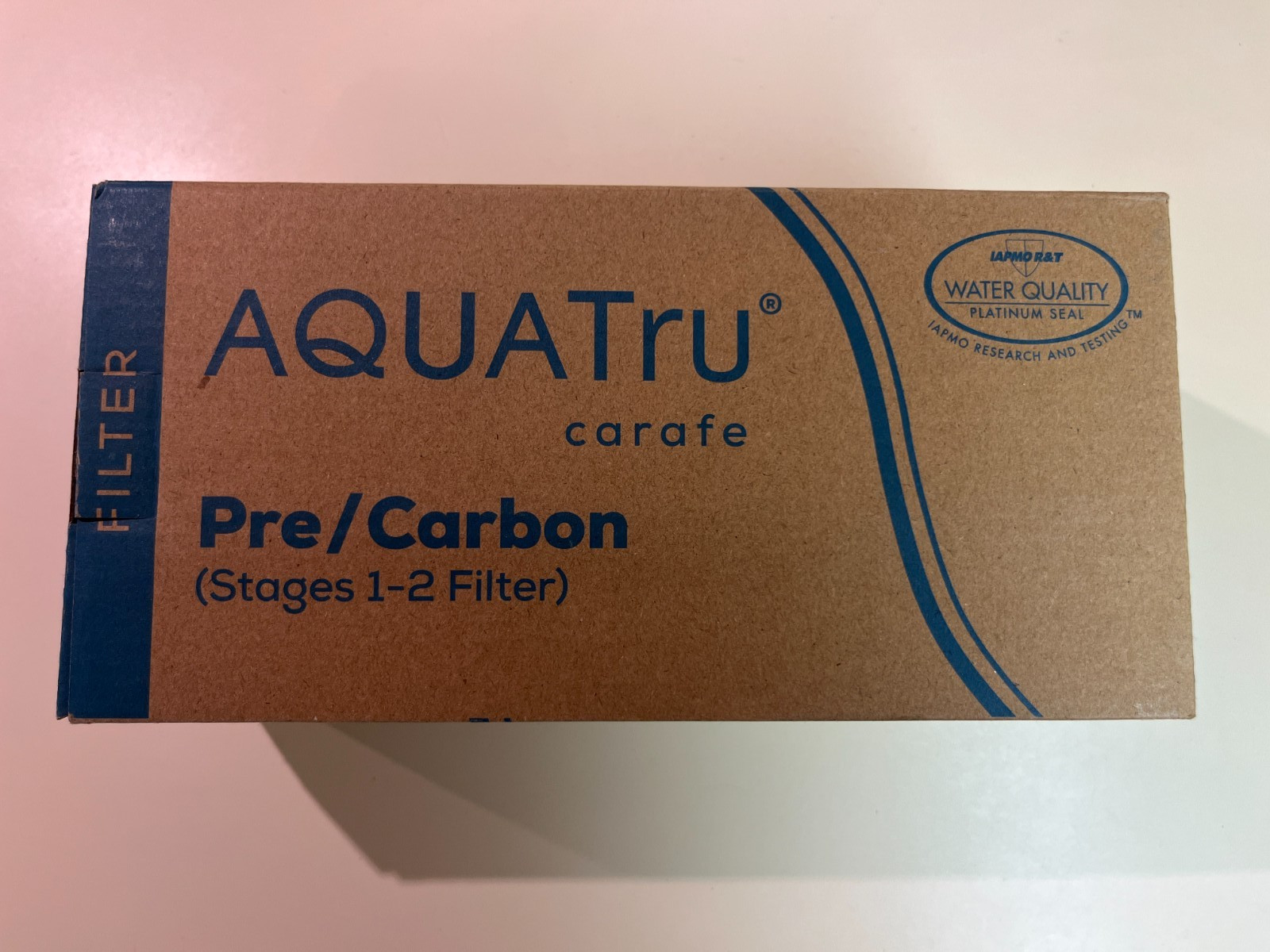 Open Box – AquaTru Carafe Pre/Carbon Stages 1-2 Sealed Filter, SKU 10AT100SF01
