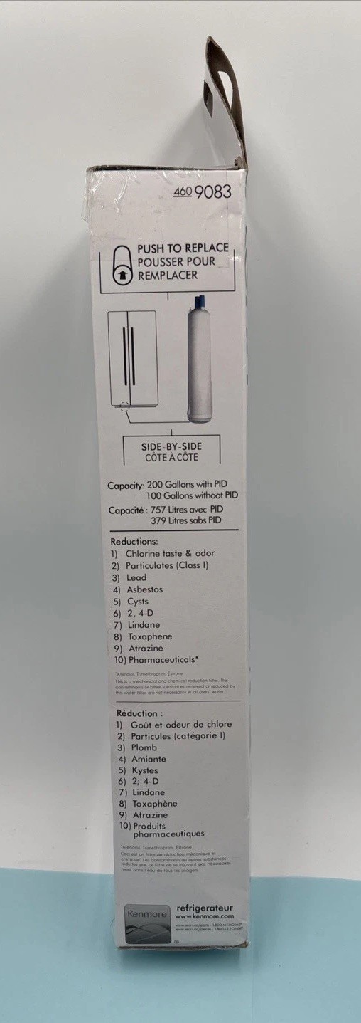 Genuine OEM 9083 Kenmore 4609083 Replacement Refrigerator Water Filter 4609030