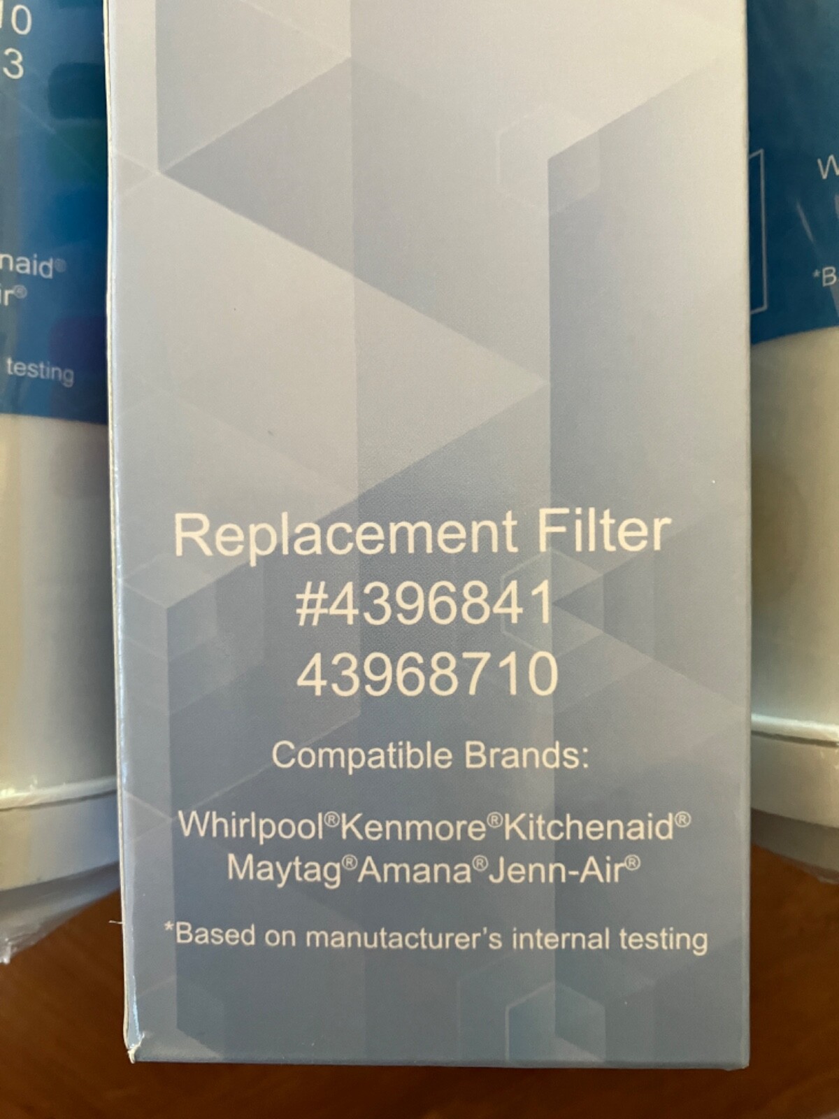TWO NEW Waten H2O Filter 3: EDR3RXD1, 4396841, 4396710