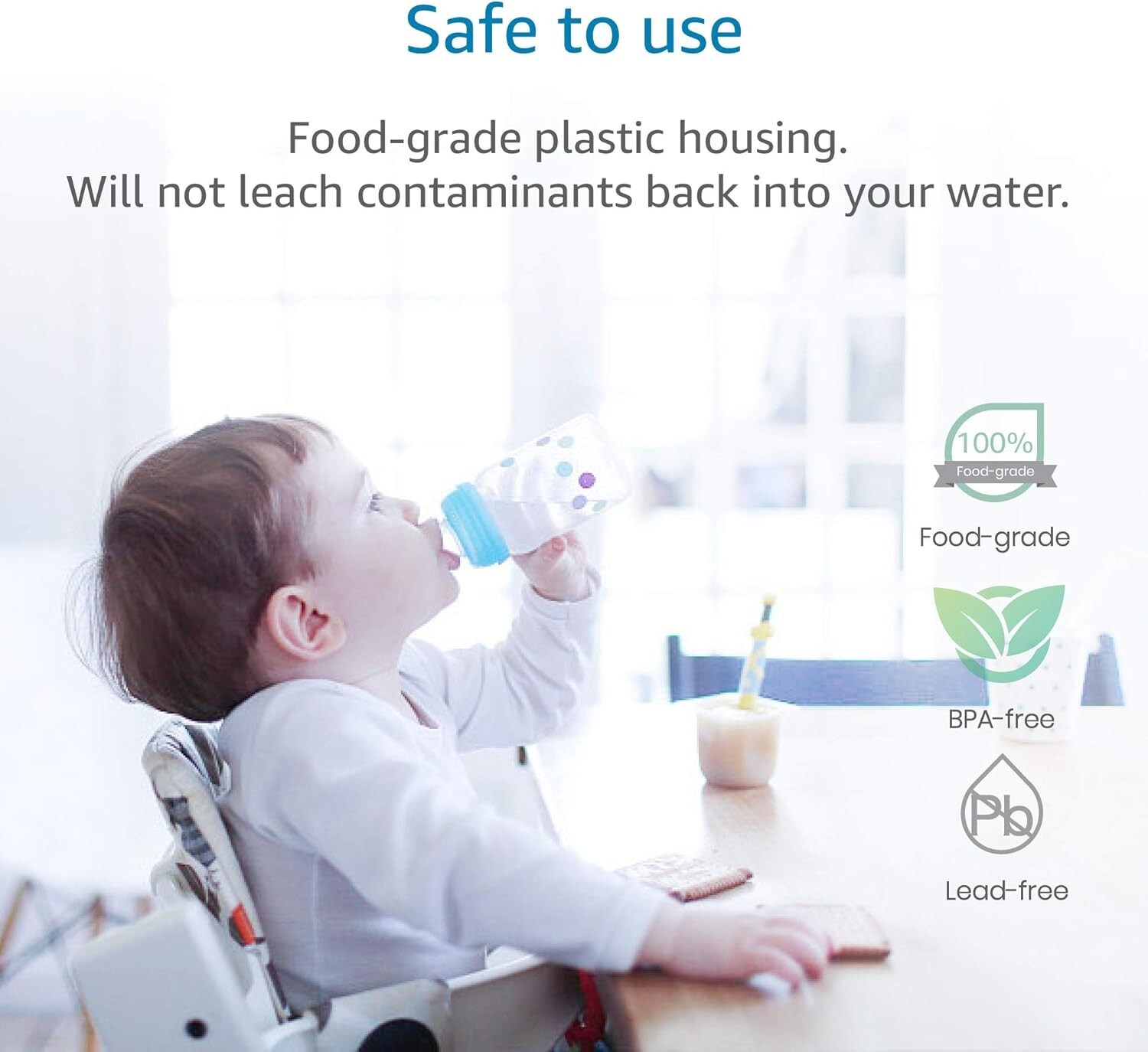 AQUACREST 9601 Water Filter, Replacement for Moen 9601 ChoiceFlo 9600,9602, 9500