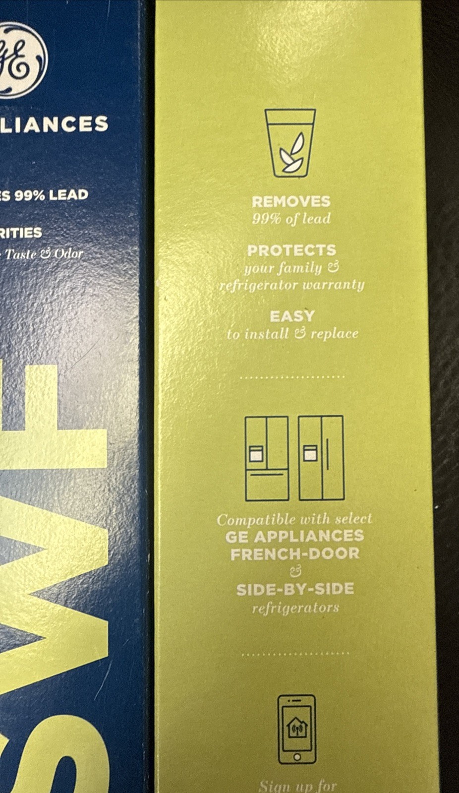 **NEW** (2) MSWF Refrigerator Water Filters for GE Appliances **GENUINE OEM**
