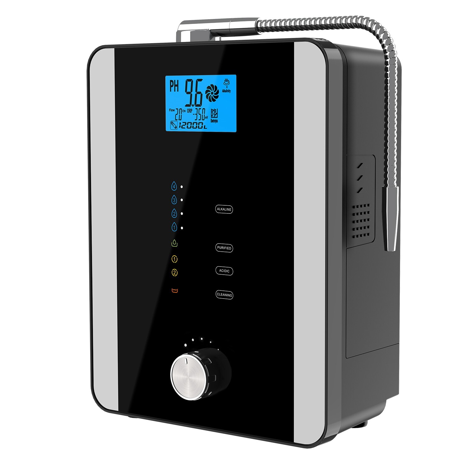 11 Plates Alkaline water ionizer generator purifier pH 3-11 Hydrogen water