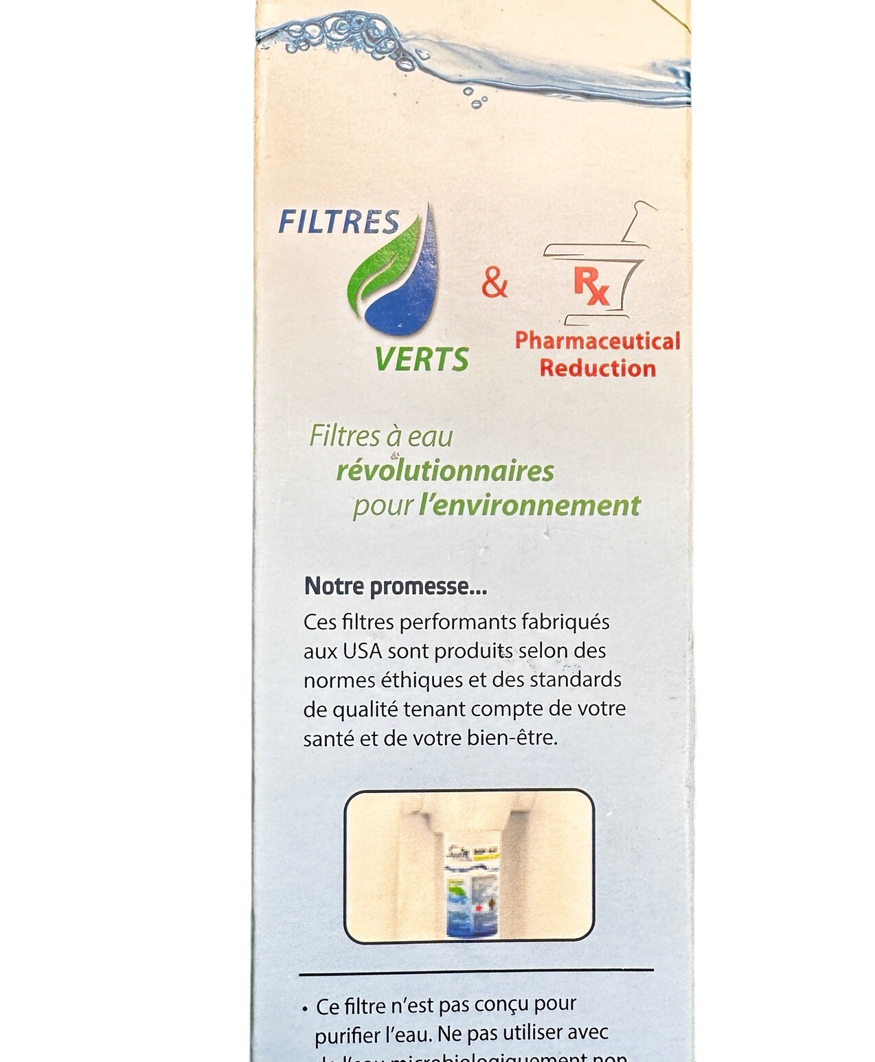 Lot Of 2 Replacement GE MSWF Refrigerator Water Filters SGF-MSWF