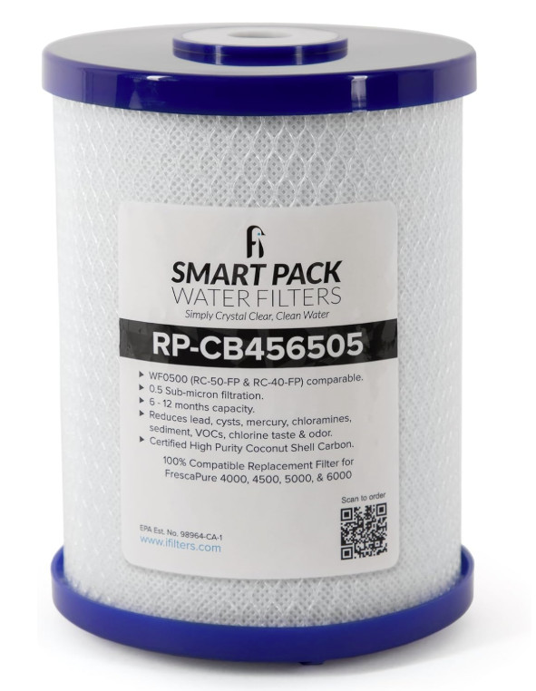 Smart Pack Water Filters High Purity Coconut Shell Activated Carbon Water