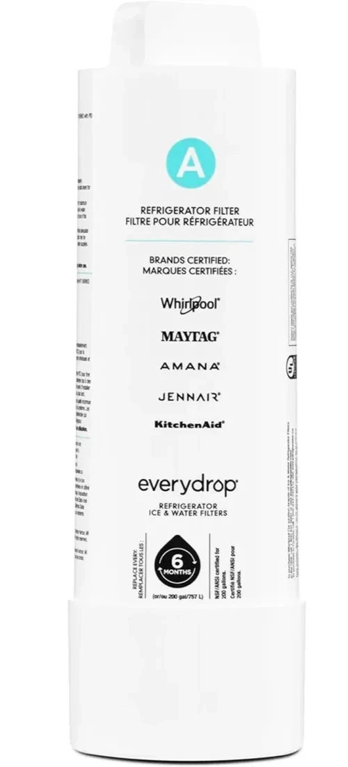 Premium Refrigerator Water Filter A Replacement Purifier Cartridge EDRARXD1