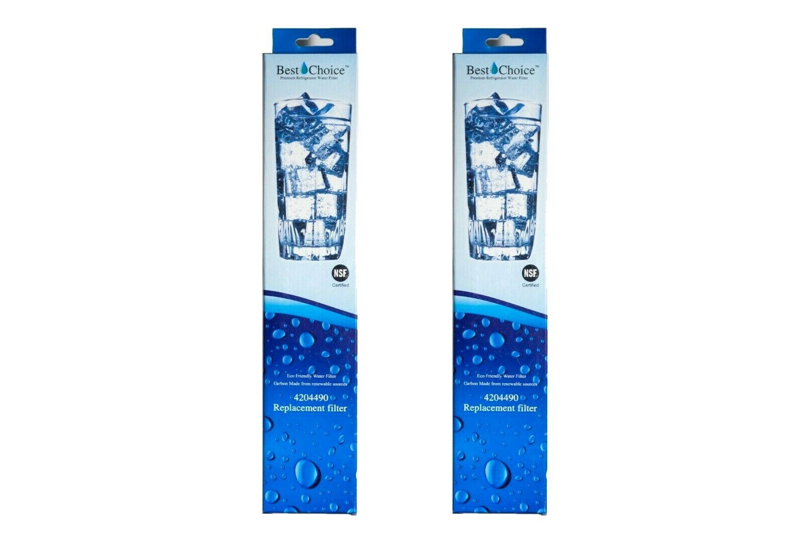 Best Choice Water Filters 2-Pack Fits Sub-Zero Insinkerator F-1000 Refrigerators