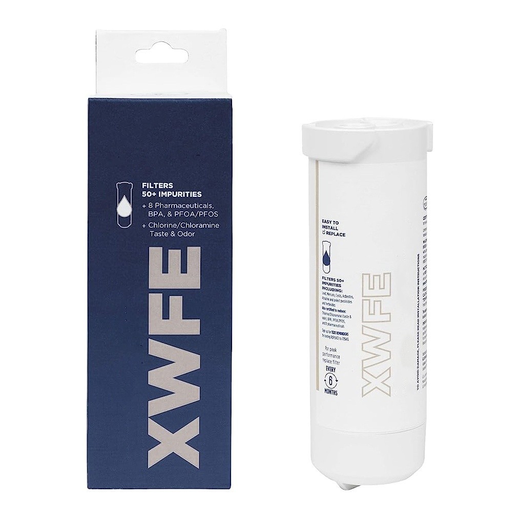GE XWFE Refrigerator Water Filter Replacment Without Chip