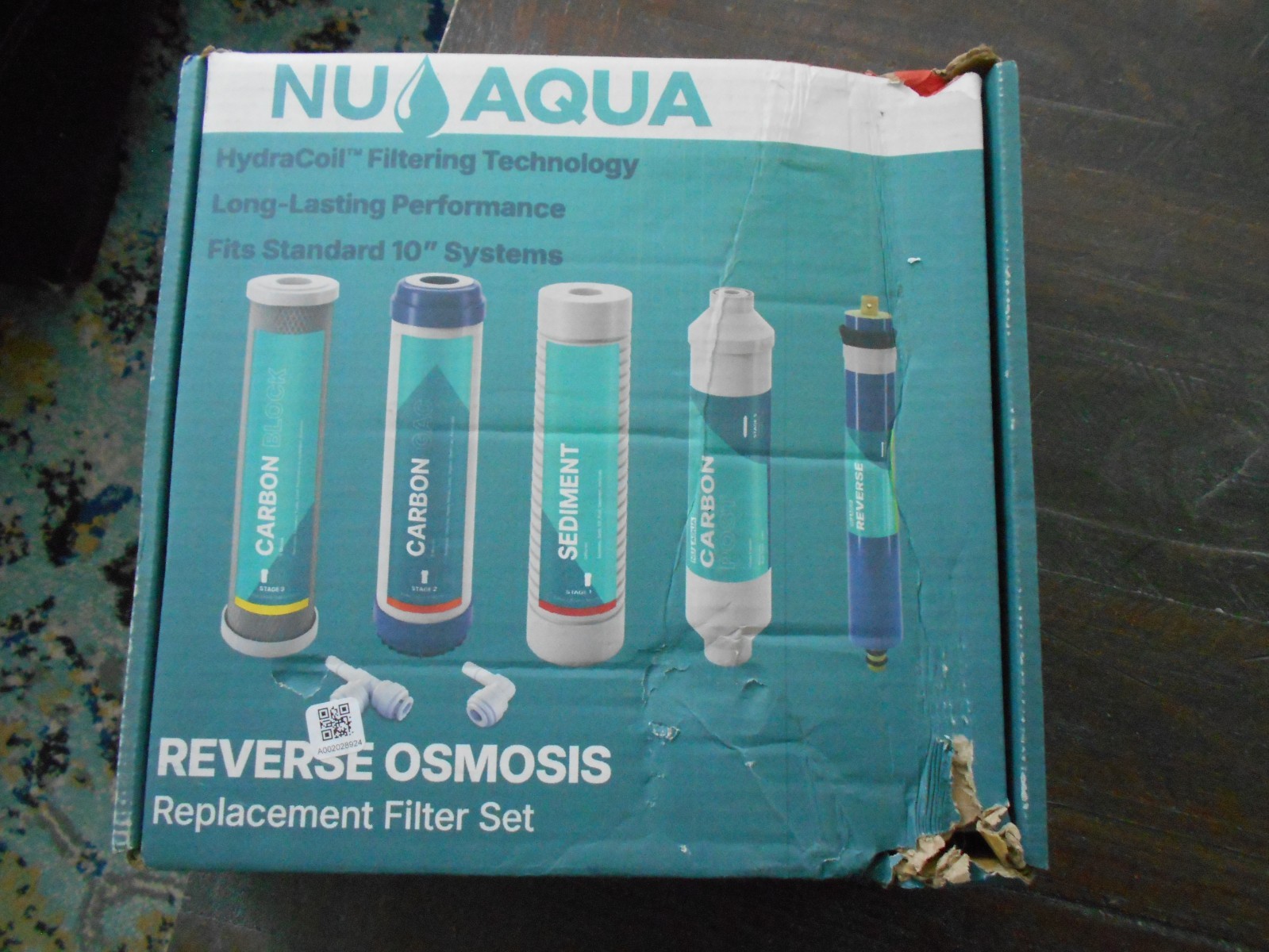 5 Stage Reverse Osmosis System Water Filter RO Membrane Replacement Set 5-Pack