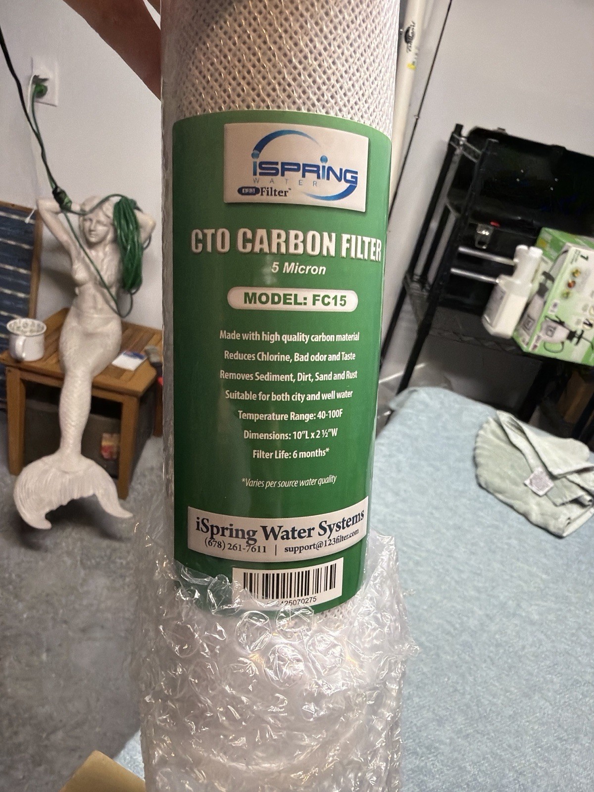 iSpring 7PK-GAC Filter Replacement Supply