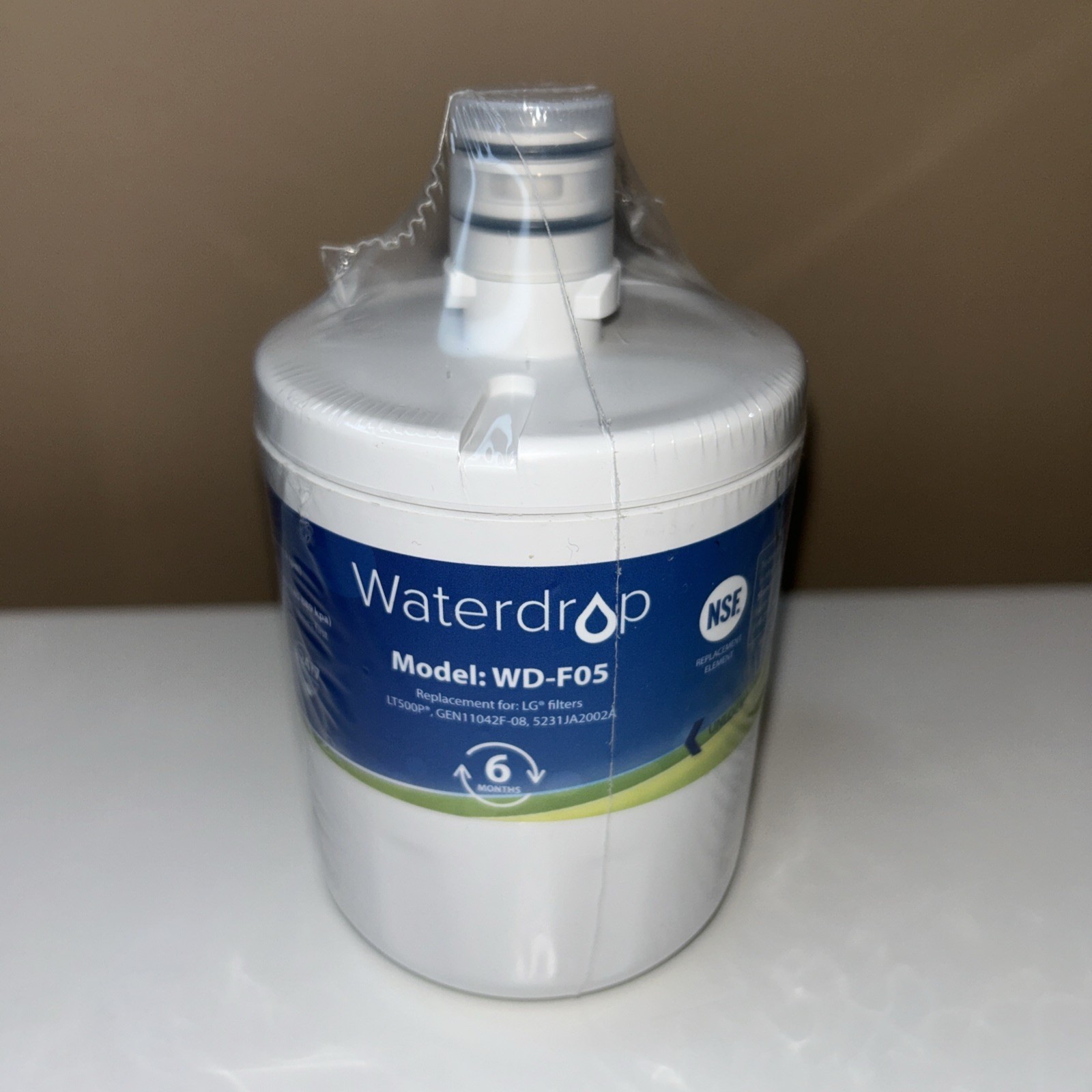 Water Drop Model WD-F05 Water Filter – LT500P, Gen11042F-08, 5231JA2002A, New
