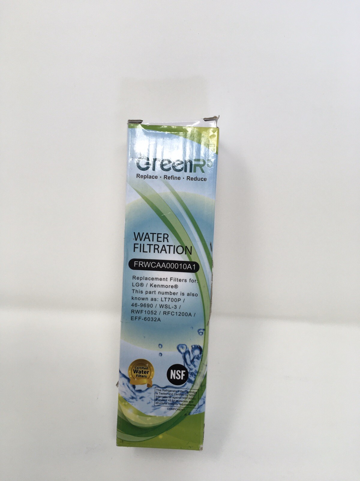 Green R3 Water Filtration Replacement Filters For LG/Kenmor FRWCAA00004A1