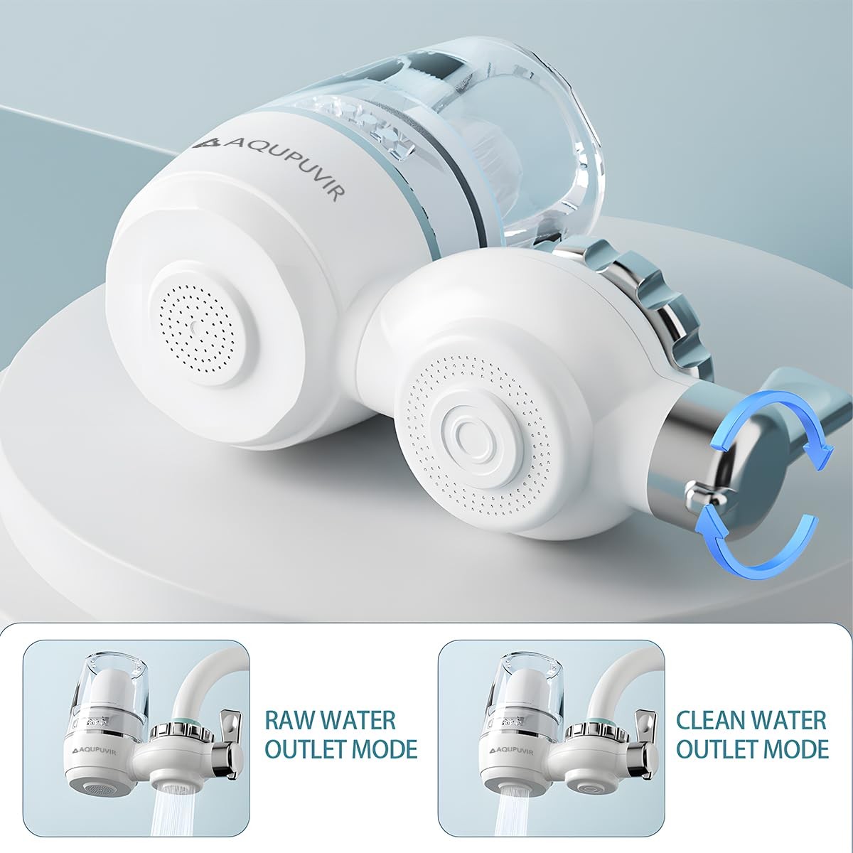 Aqupuvir Sink Water Filter System for Kitchen Faucet | Reduces Lead, Chlorine…