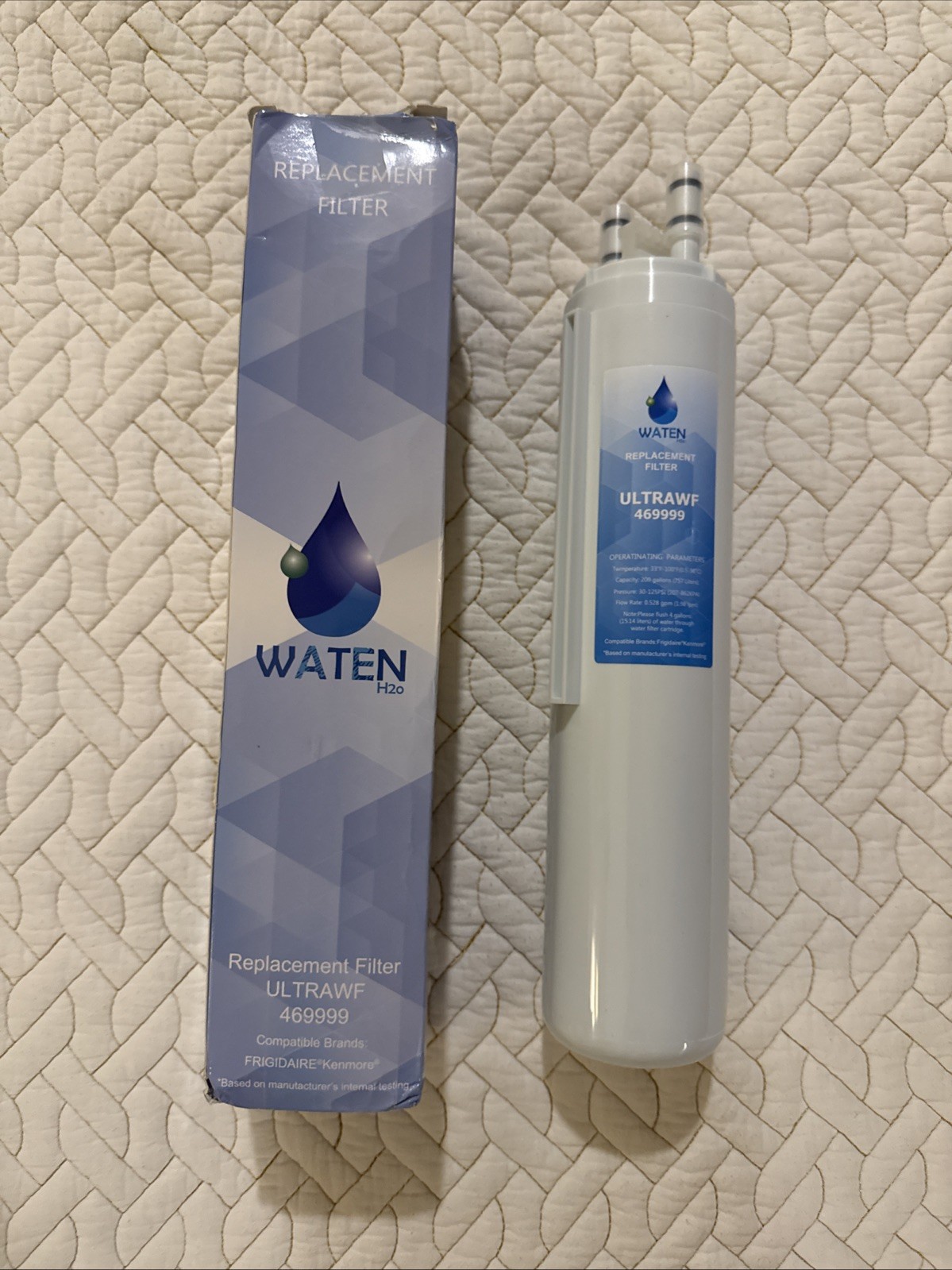 NIB Waten ULTRAWF 469999 New Replacement Water Filter for Frigidaire Kenmore