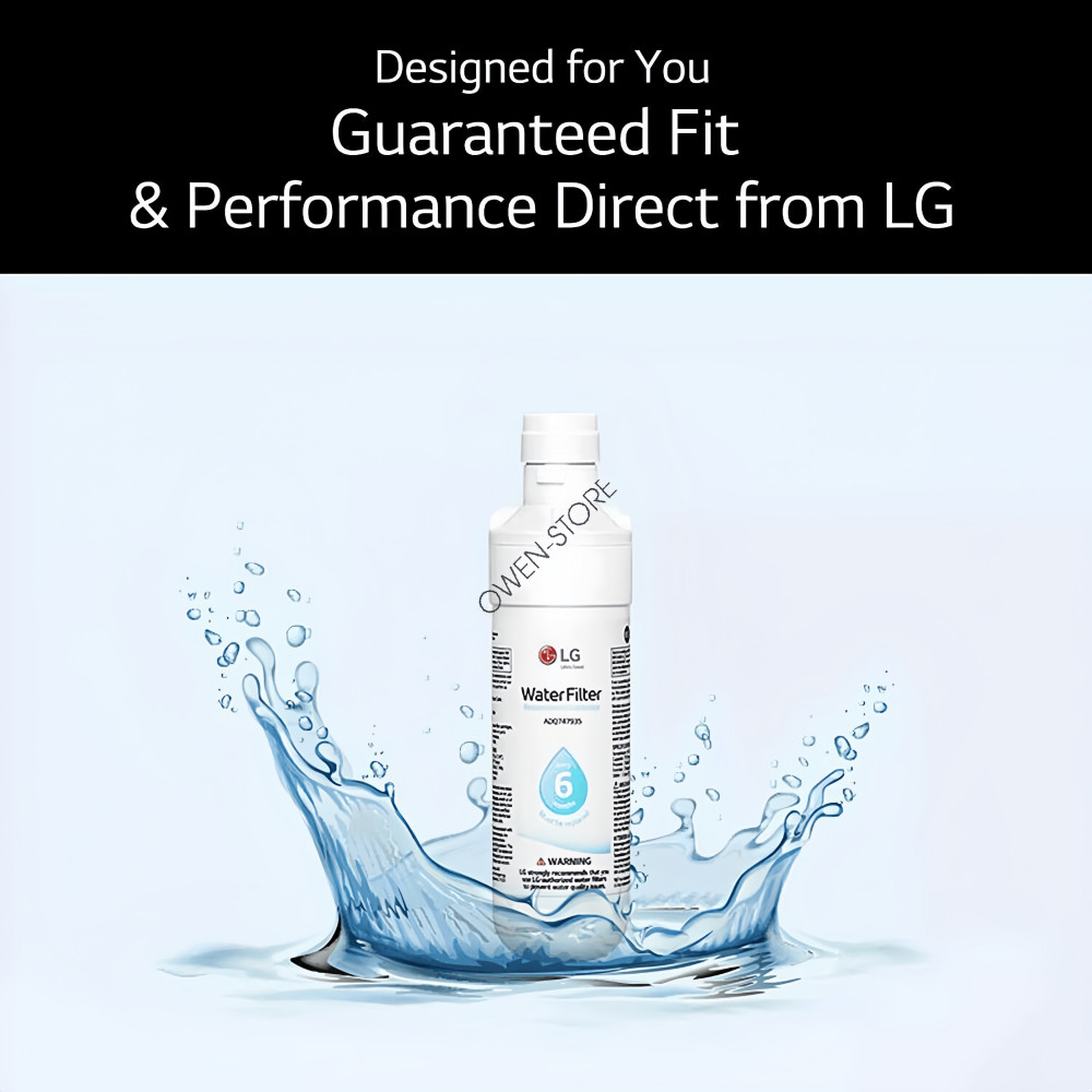 2-6 Pack LG-LT1000P Refrigerator Fridge Ice Water Filter Replacement GF-D706BSL