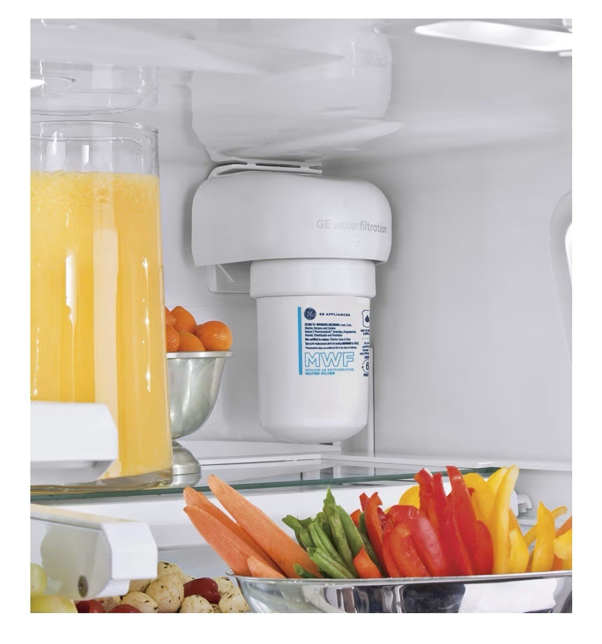 Lot of 5 Genuine GE Appliances MWF Replacement Refrigerator Water Filter