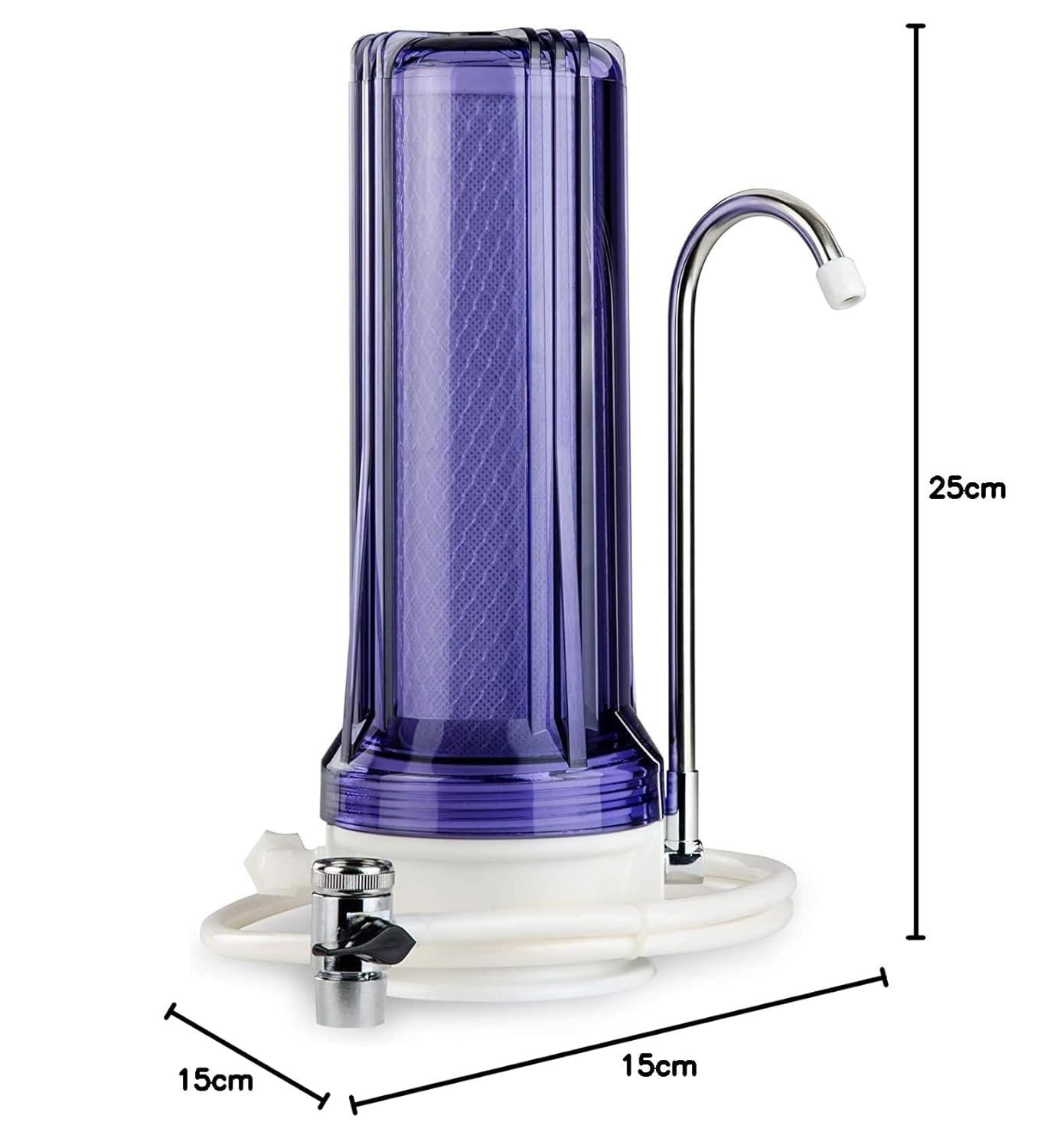 NSF Certified Portable Drinking Water Filtration System – Easy Installation, 6×6