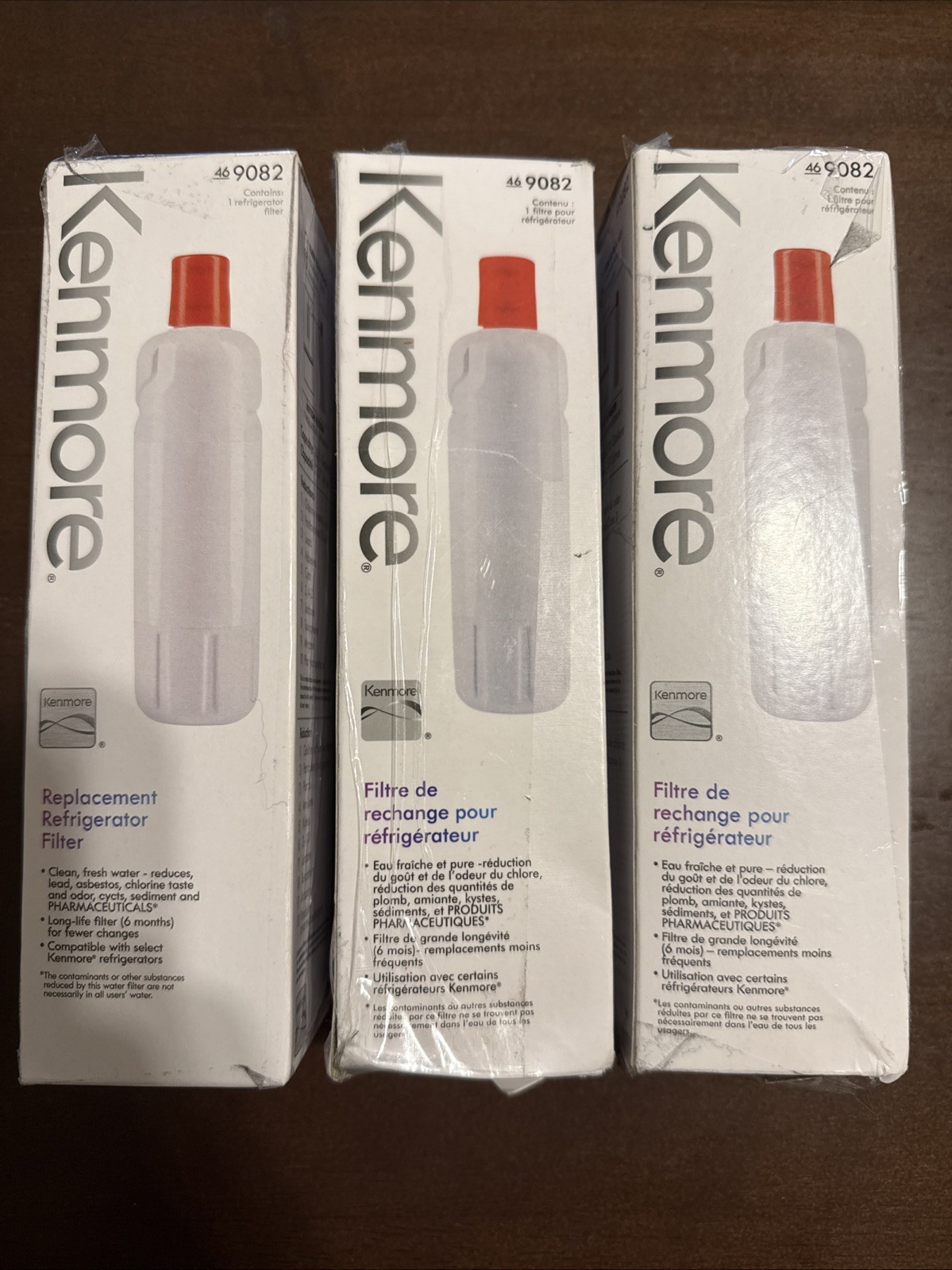 Lot Of 3 Pieces 9082 Replacement Refrigerator Filter for Kenmore 46-9082 46-9903