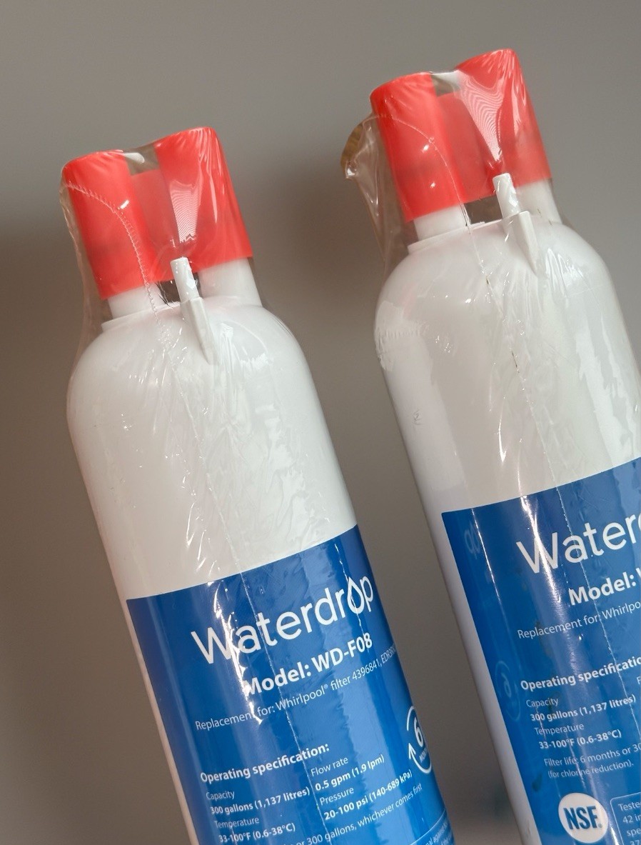 *Lot of 2* WaterDrop WD-F08 Replacement Refrigerator Water Filter New (Sealed)