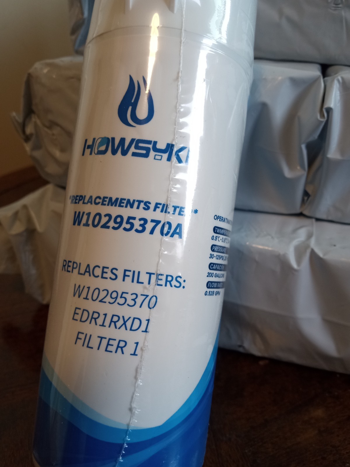 9 Pck Fridge Filter – EDR1RXD1, W10295370A, Filter 1, 46-9081, 46-9930, KAD1RXD1