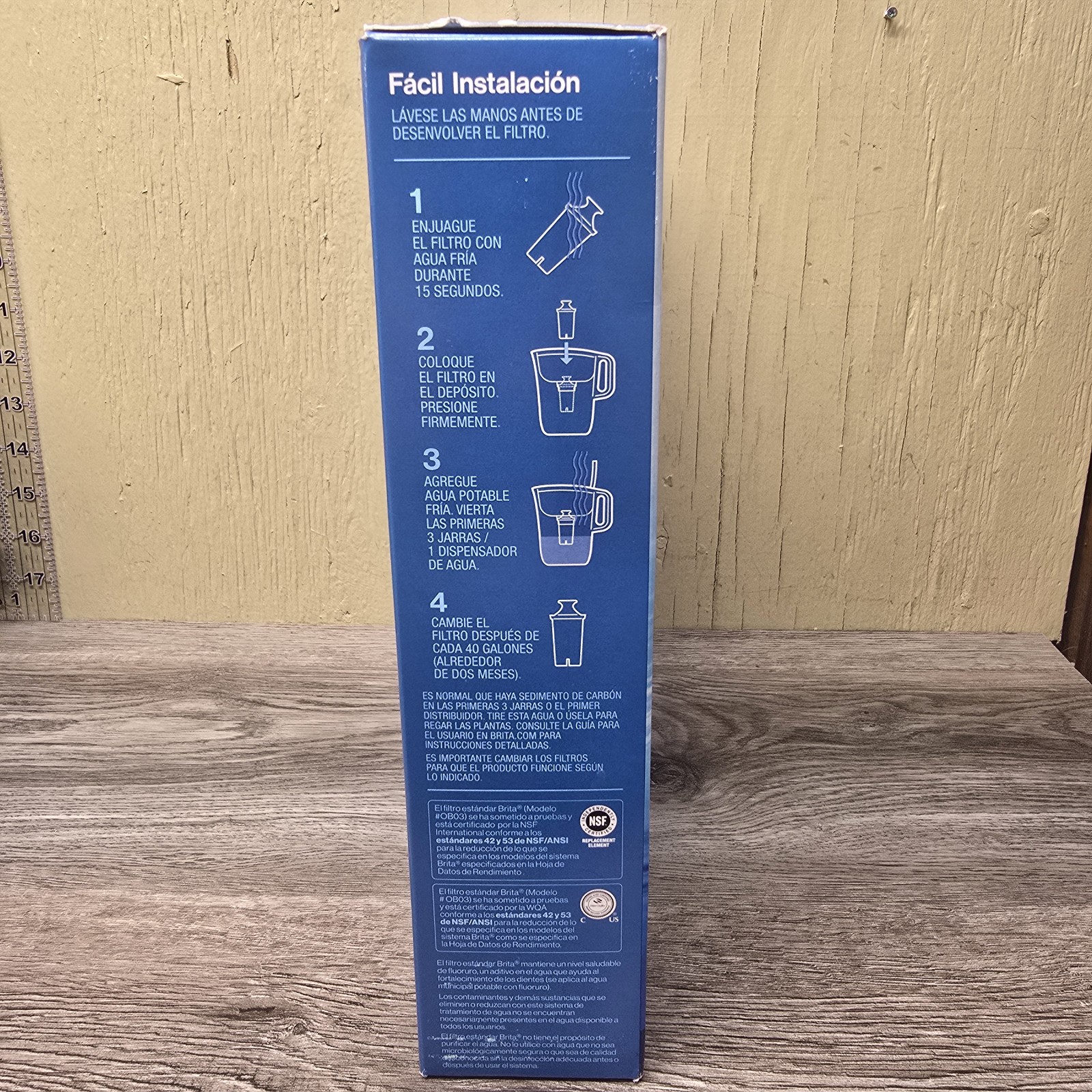 Brita Standard Water Filter Replacement 9 Pack Genuine OEM Filters Item 987554