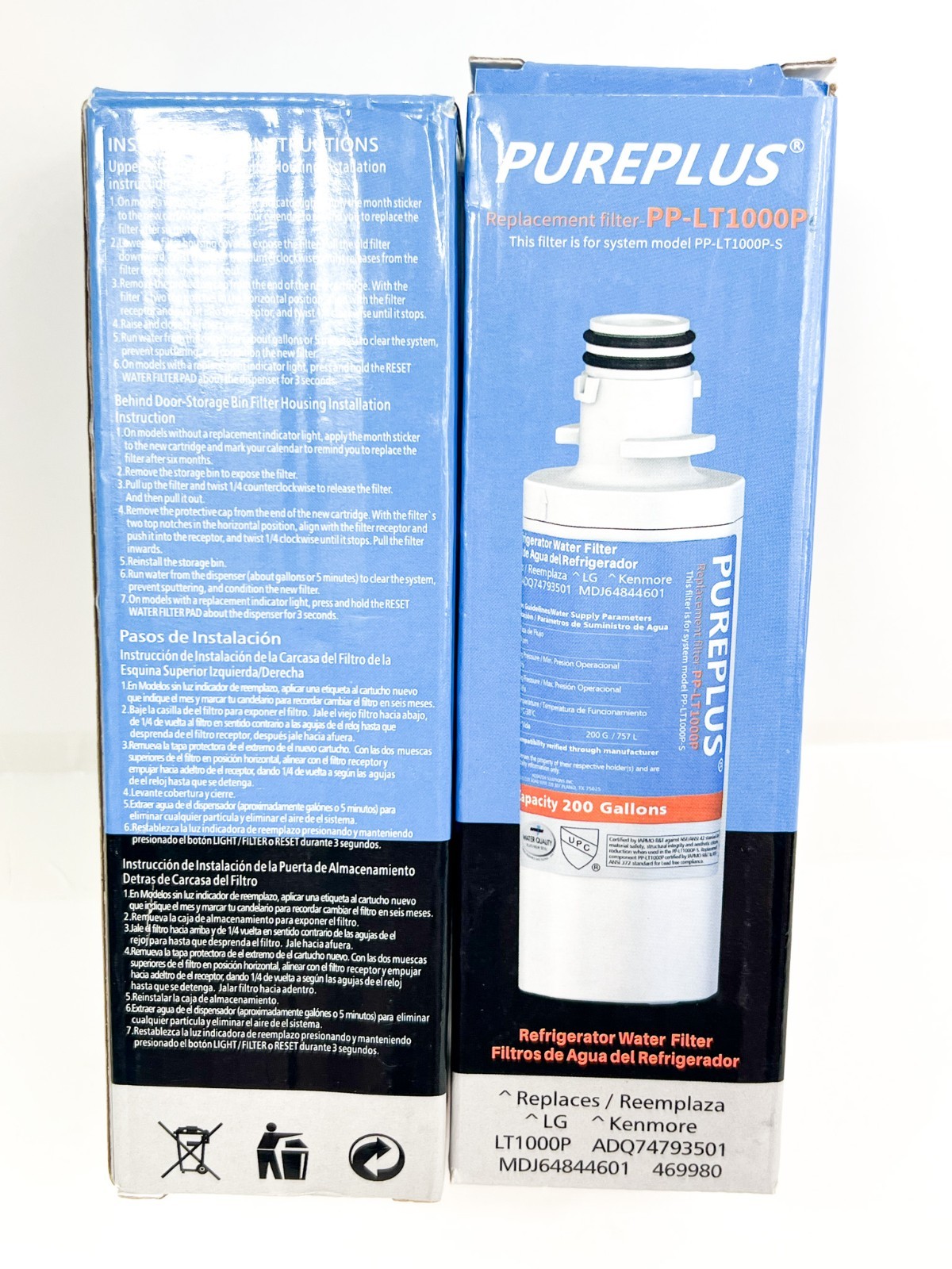 PUREPLUS REPLACEMENT FILTER – PP-LT1000P – FOR SYSTEM MODEL PP-LT1000P-S – NEW