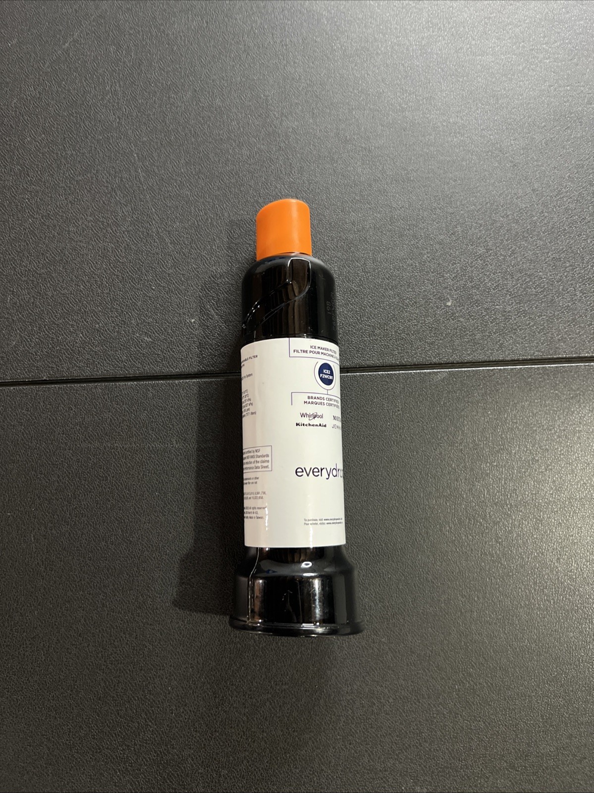 EveryDrop 2 Ice And Water Refrigerator Water Filter ΕDR2RXD1 White Orange
