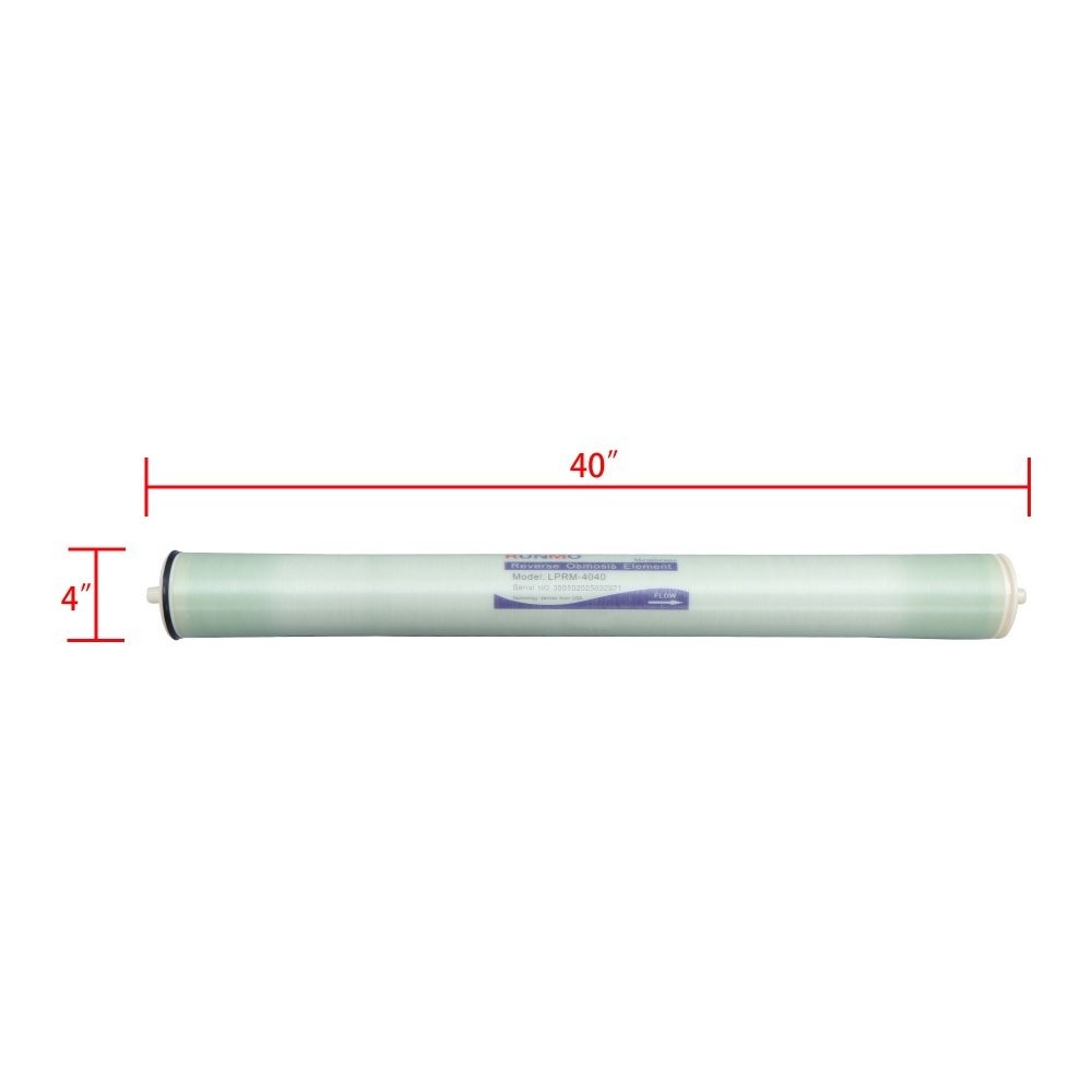 BW-4040 / TW30-4040 2400 GPD Brackish Water RO Membrane For Car Wash 4″ x 40″