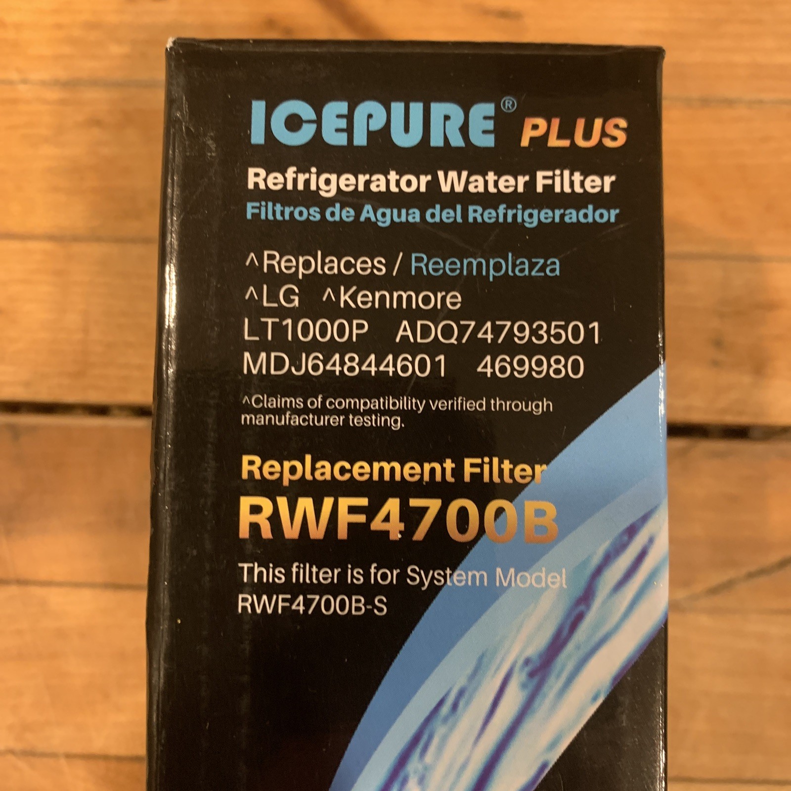 Icepure RWF4700B-S Refrigerator Water Filter Lot of 2 New in Box – ice machine