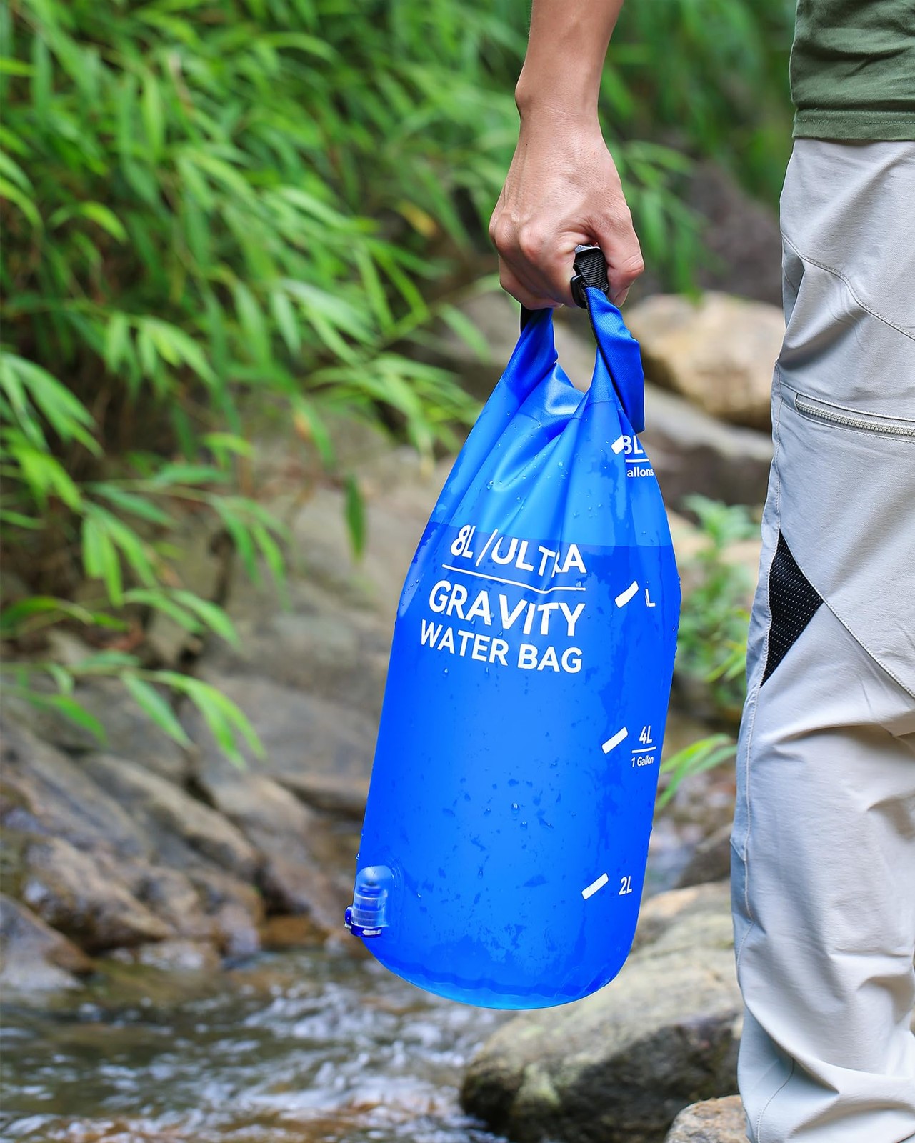 Burtrail Ultra Gravity Water Bag 8L/2Gal BT240801-GB Camping Hiking Backpacking