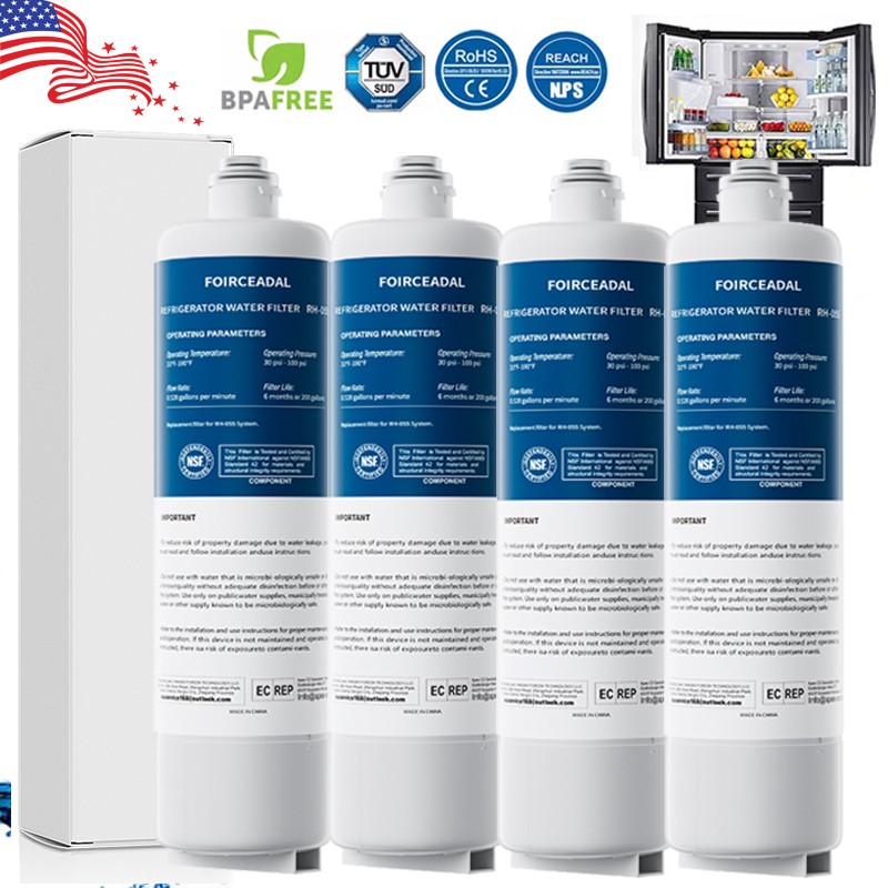 4PACK Fit For Bosch Ultra Clarity Pro BORPLFTR50 Water Filter #WFS200MF/WFS210MF