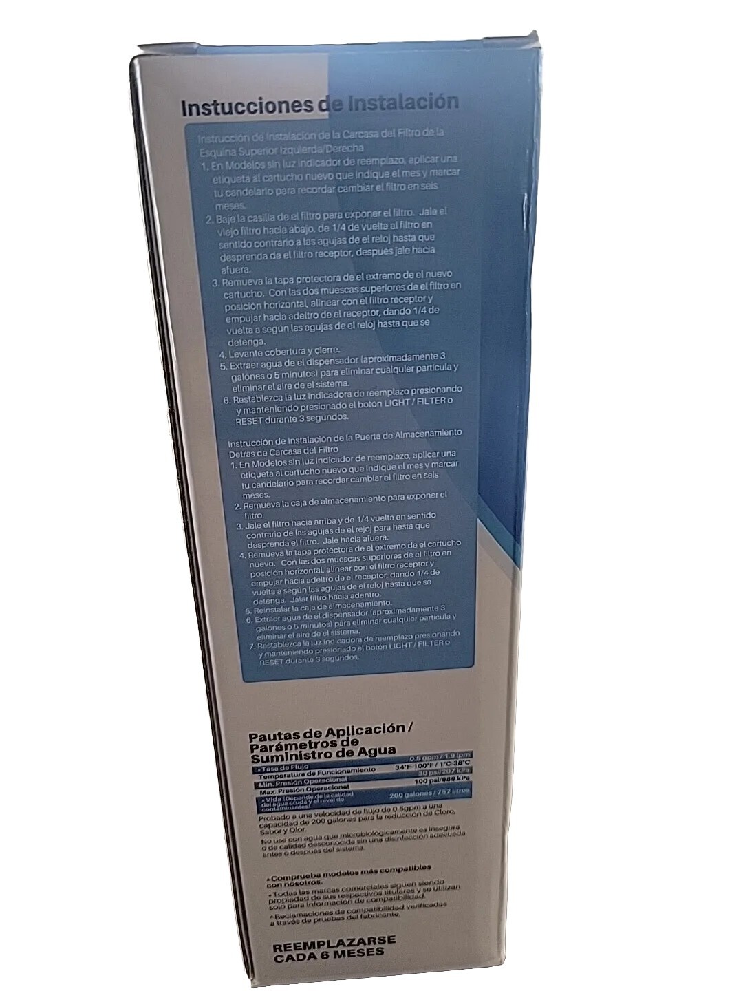 ICEPURE RWF4700A + AF004 Refrigerator Air and Water Filter – White