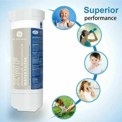 New Sealed GE XWF Refrigerator Water Filter Replacement XWF Appliances, 1 Pack