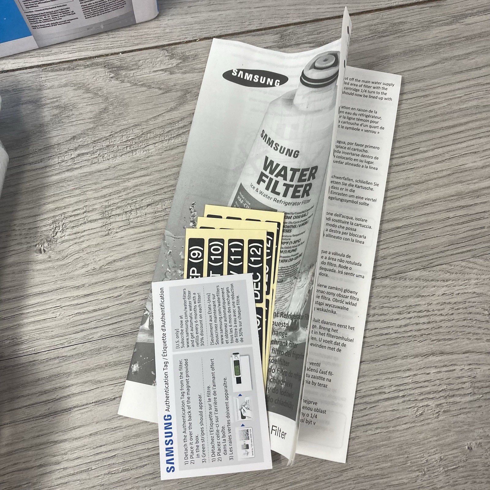 2 Pack Of Samsung HAF-CIN-3P/EXP Ice & Water Refrigerator Filters (Missing 1)