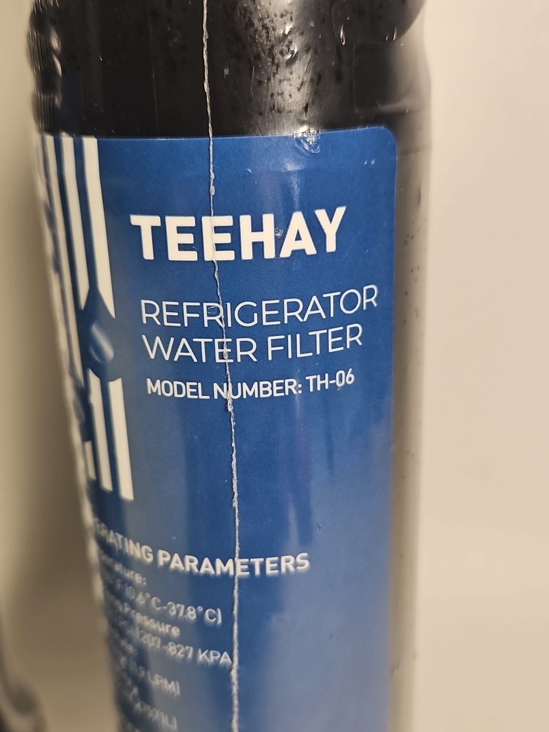 Teehay Refrigerator Water Filter TH-06 30/120psi, .5 gpm, 2000 gallon