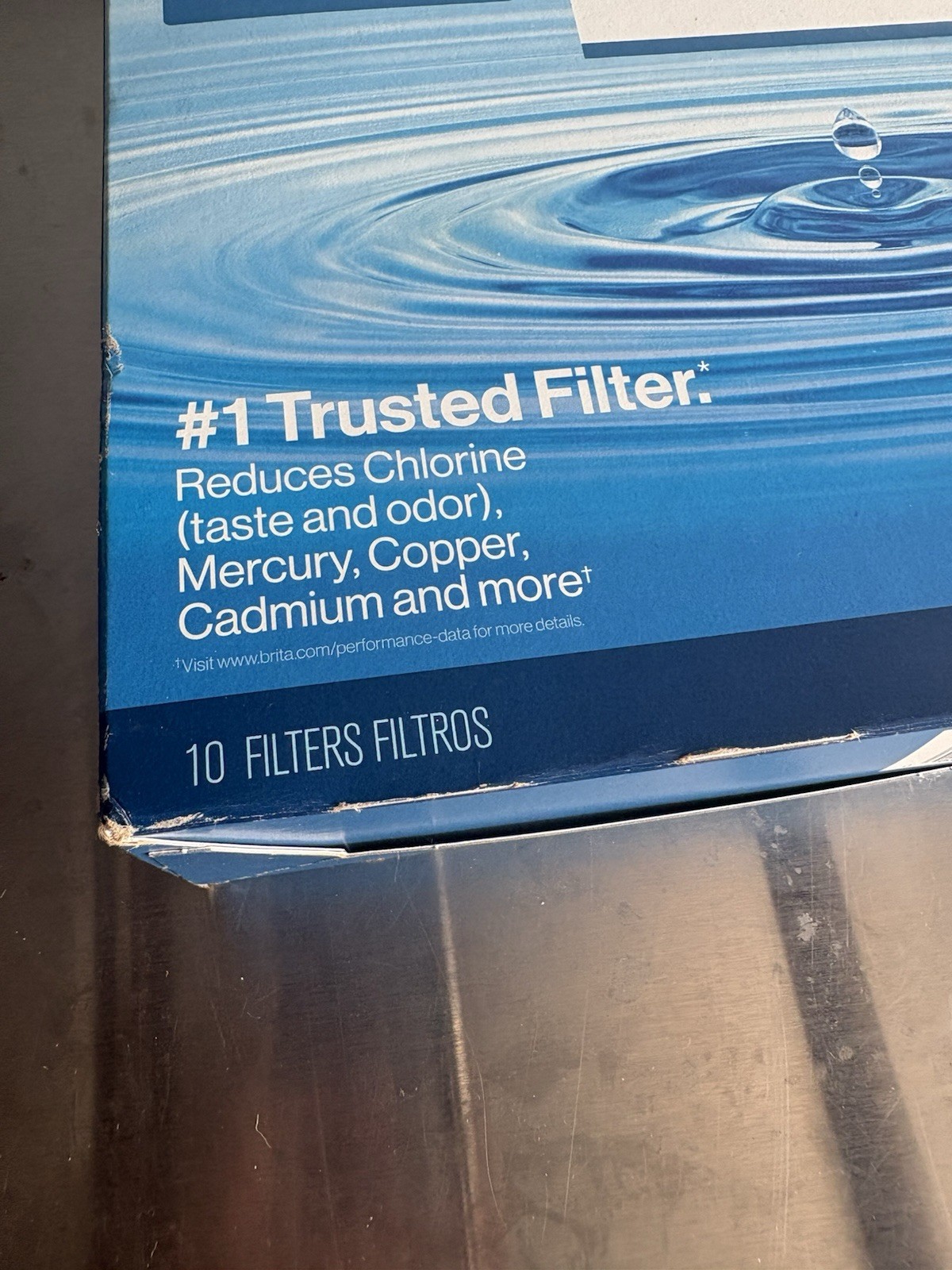 New Brita Replacement Water Filters, 10-pack