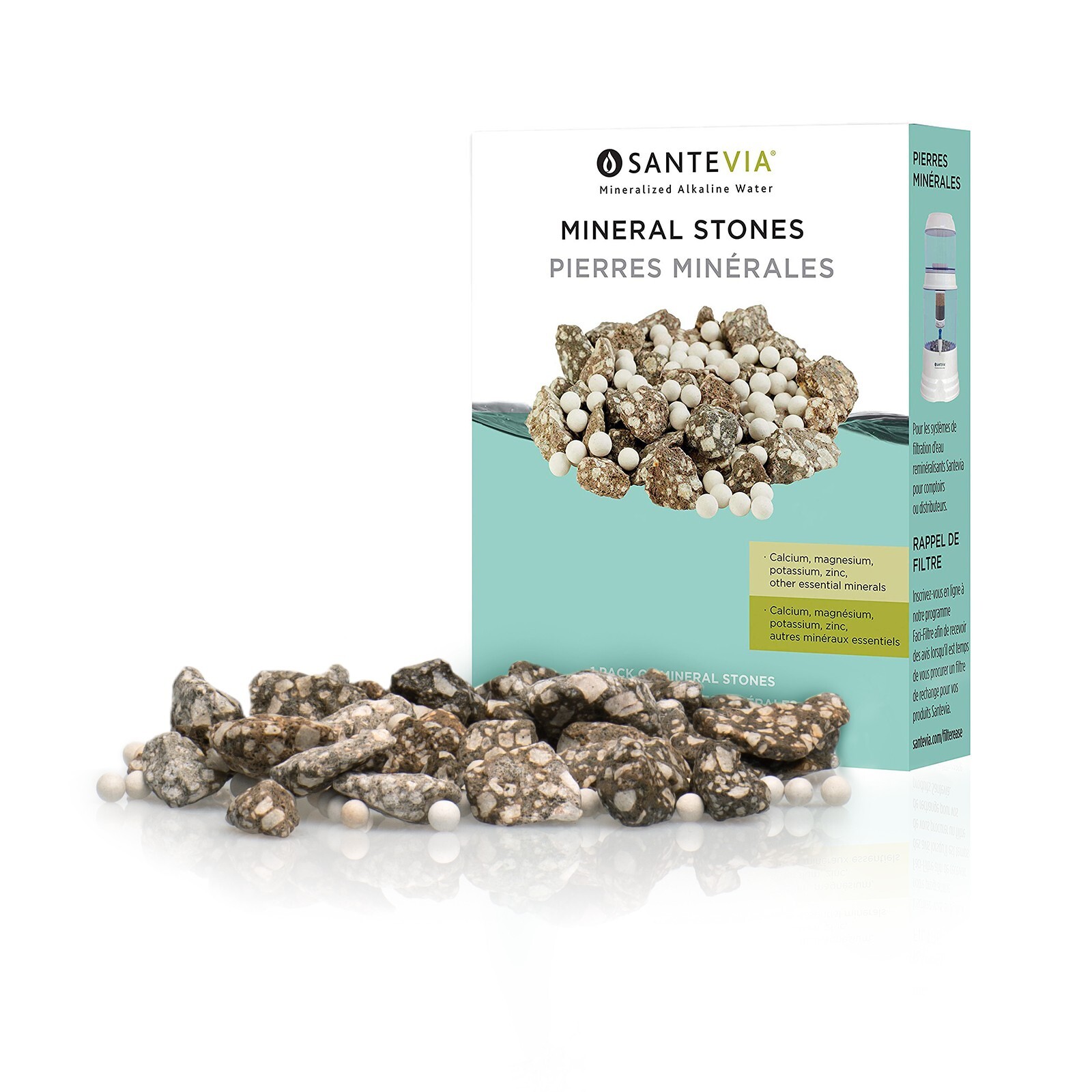 Santevia Mineral Stones For Gravity Water System – Refill Replacement