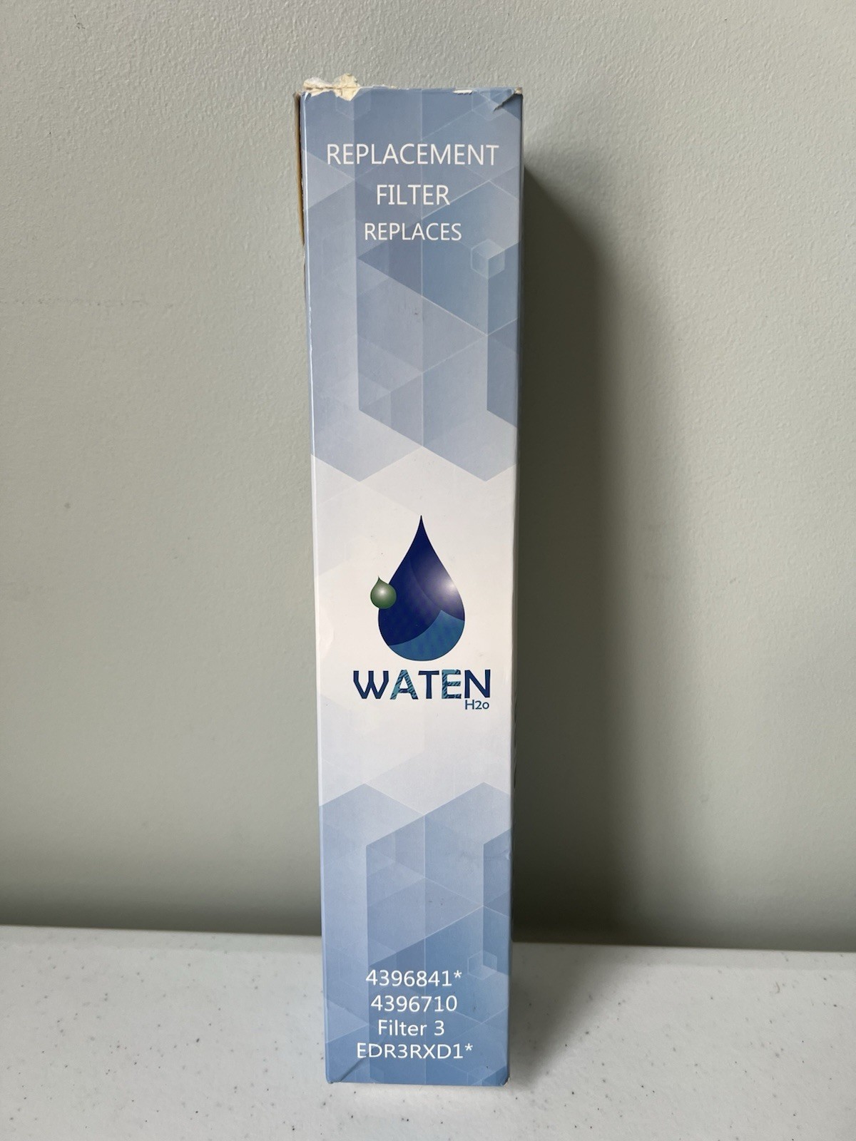 Waten H20 4396841 *4396710 Water Replacement Filter 3 EDR3RXD1 New Open Box-1