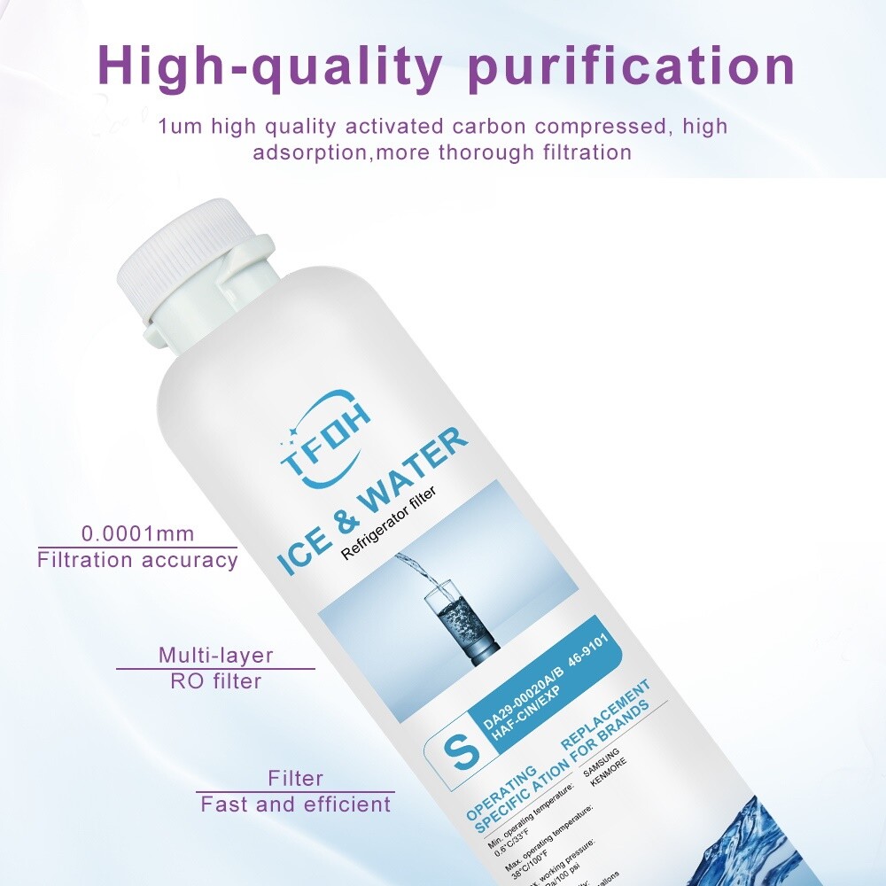 New 2 PACK Genuine Samsung DA29-00020B HAF-CIN/EXP Refrigerator Water Filter US