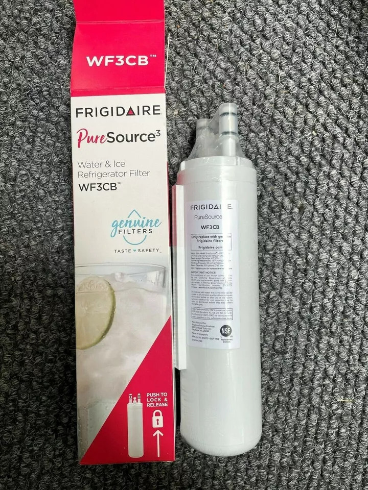 1 Pack Frigidaire WF3CB Pure Source 3 Water & Ice Refrigerator Filter New Sealed
