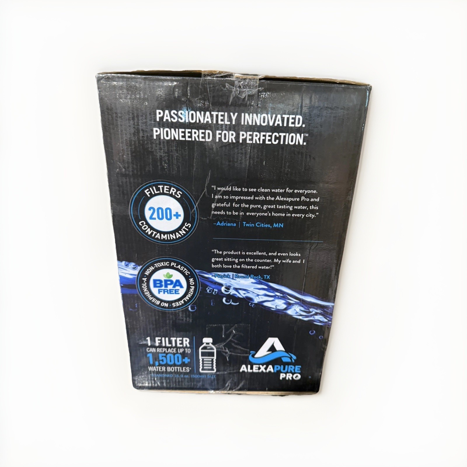 Alexapure Pro Stainless Steel Water Filtration System Gravity Fed
