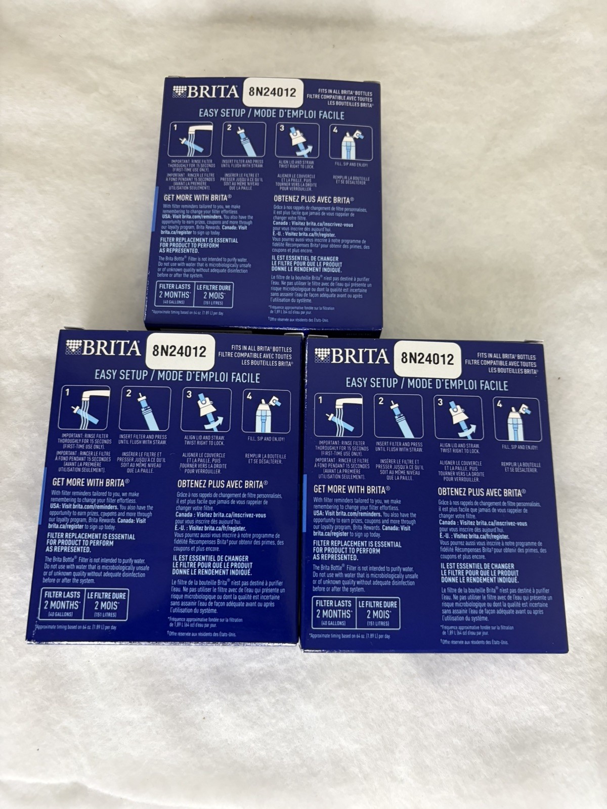 3-Brita Water Bottle Filter – 3 Count G95