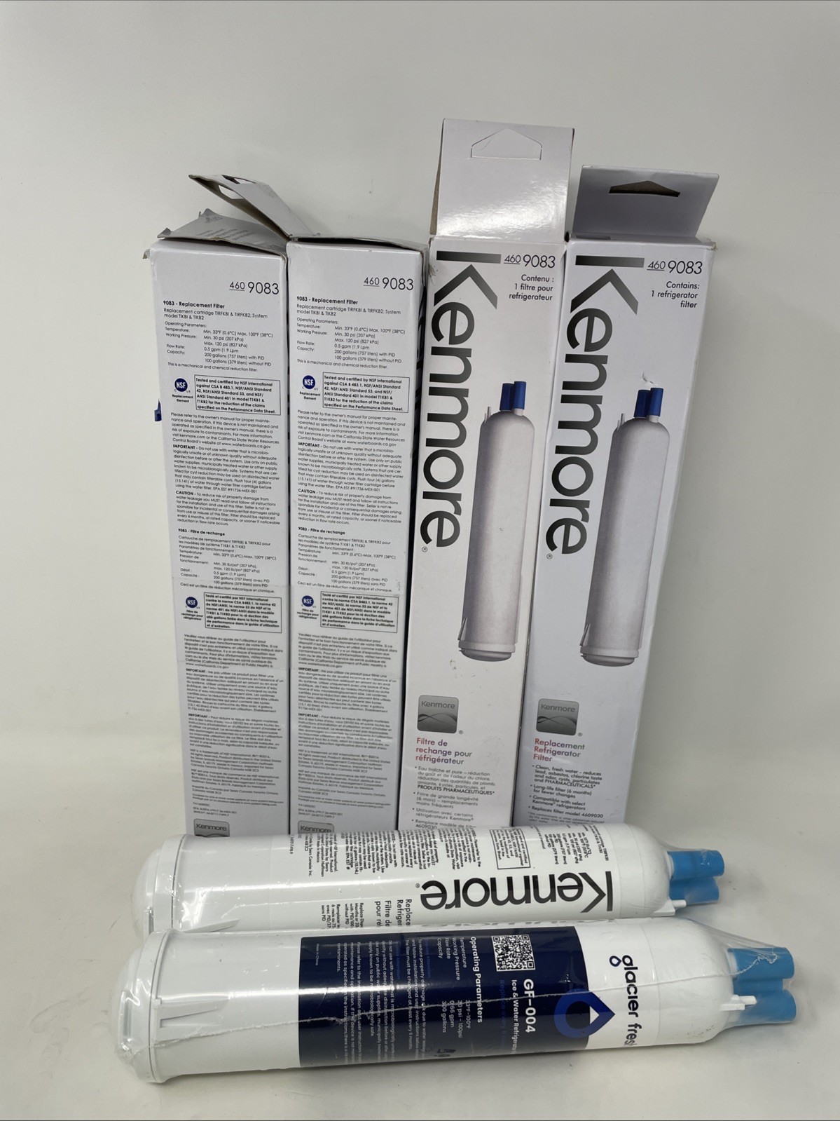 6 Pack Kenmore 9083 469083 9020 Replacement Refrigerator Cartridge Water Filter